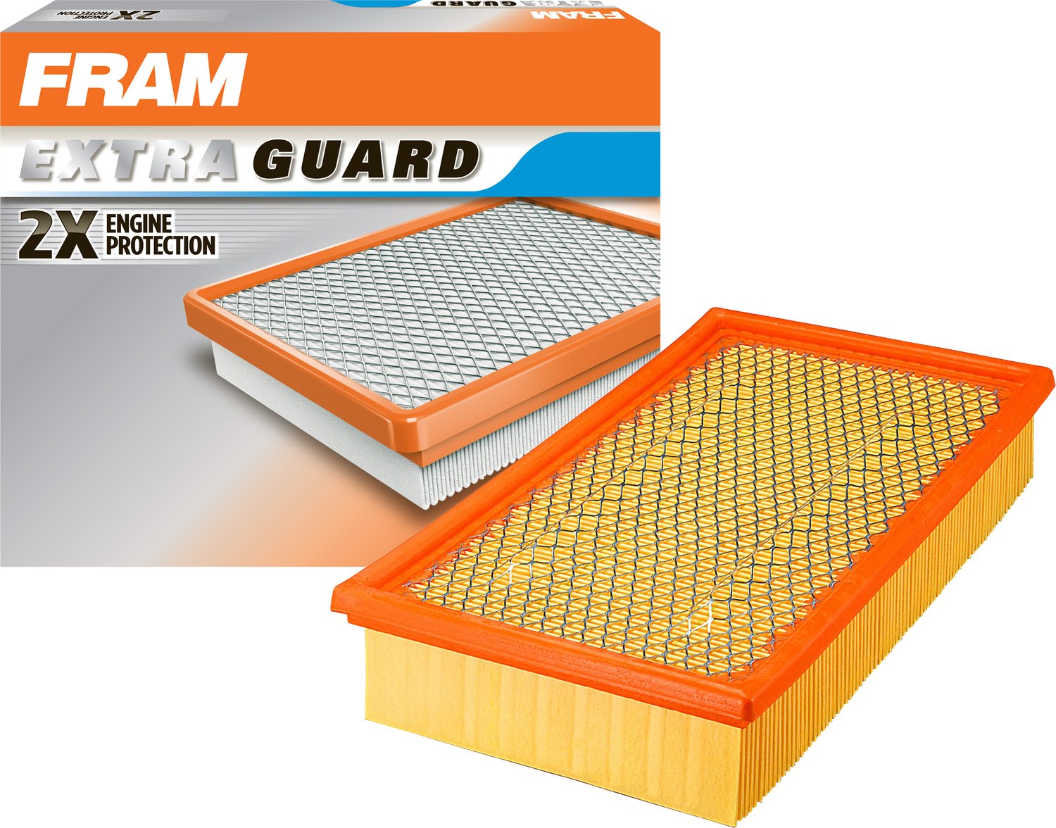 FRAM Extra Guard CA9513 Replacement Engine Air Filter for Select Jaguar Models, Provides Up to 12 Months or 12,000 Miles Filter 