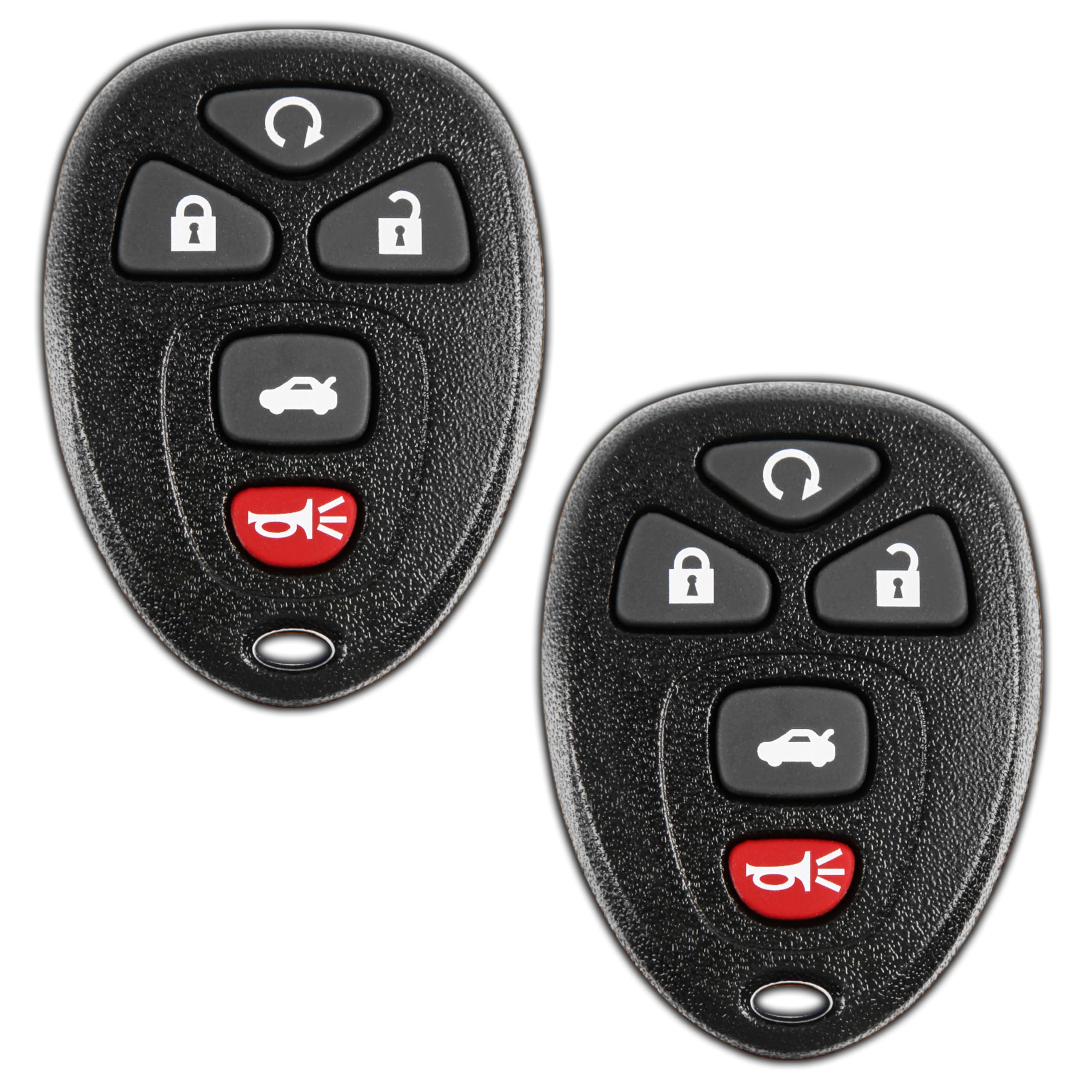 Keylessoption Keyless Entry Remote Start Control Car Key Fob Replacement For 22733524 (Pack Of 2)
