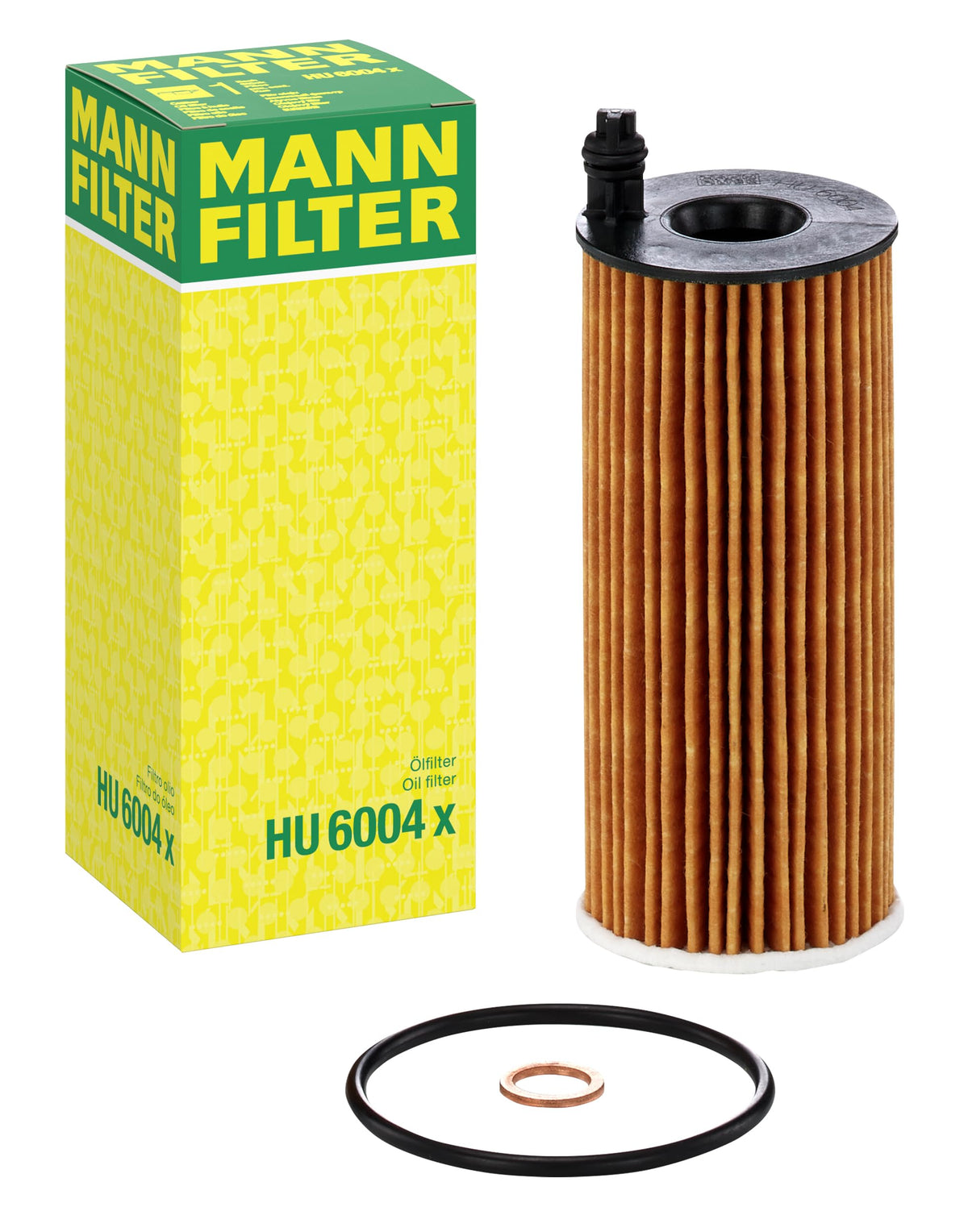 Mann Filter Mann-Filter Hu 6004 X Oil Filter - Cartridge