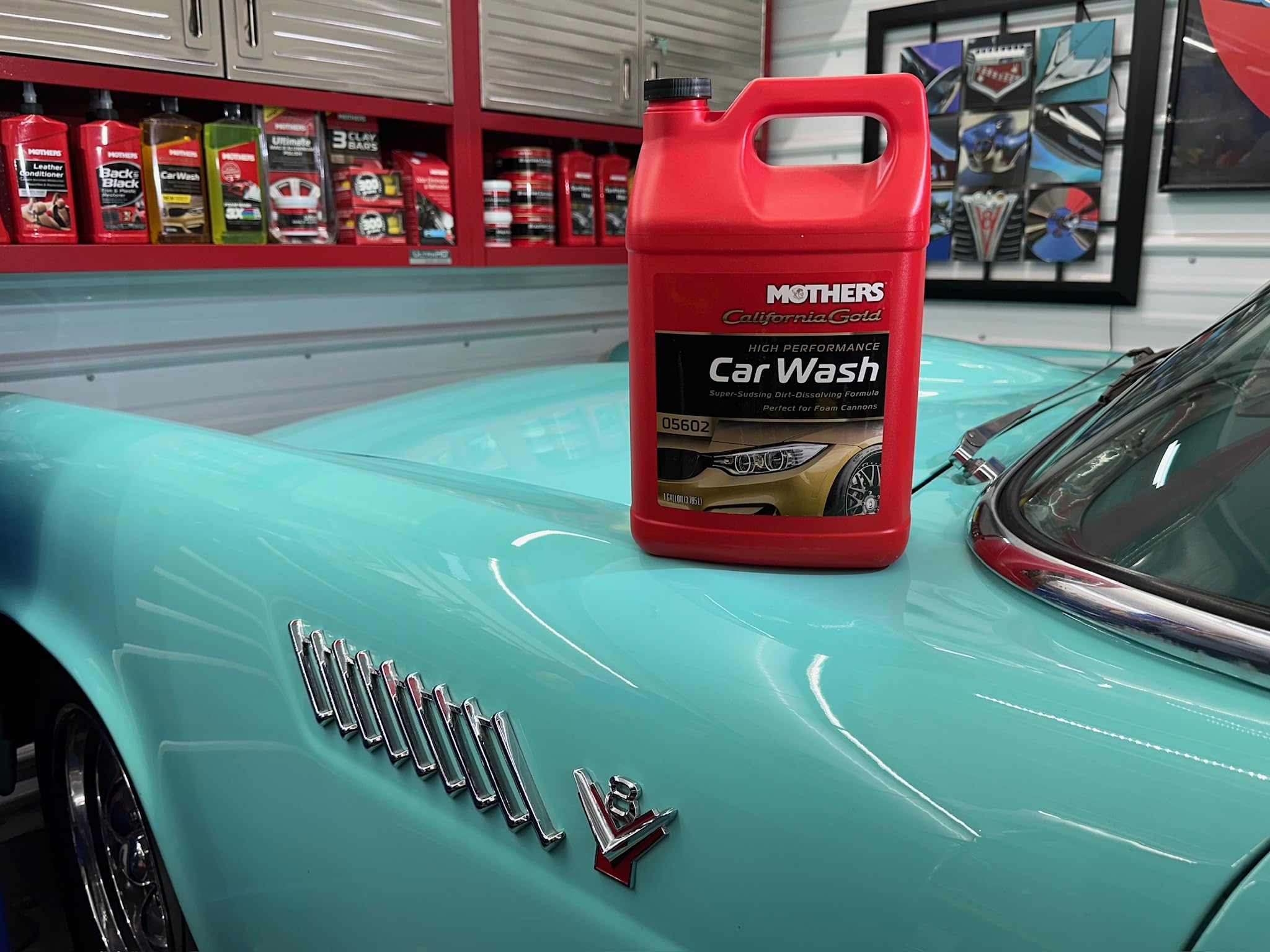 Mothers 05602 California Gold Car Wash - 1 Gallon
