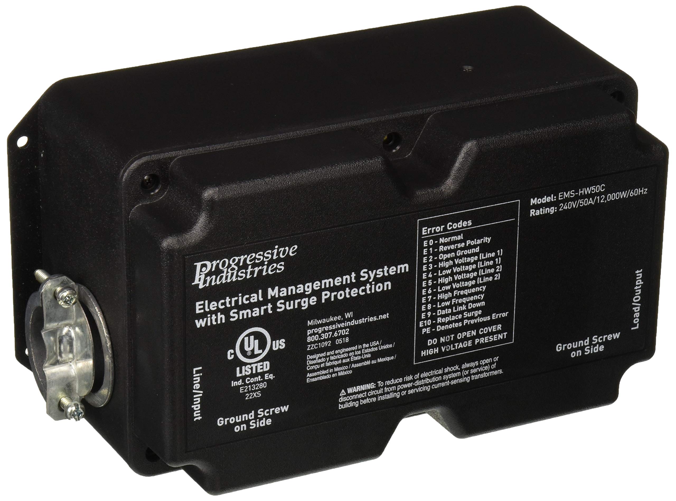 Progressive International Progressive Industries EMSHW50C Surge Protector