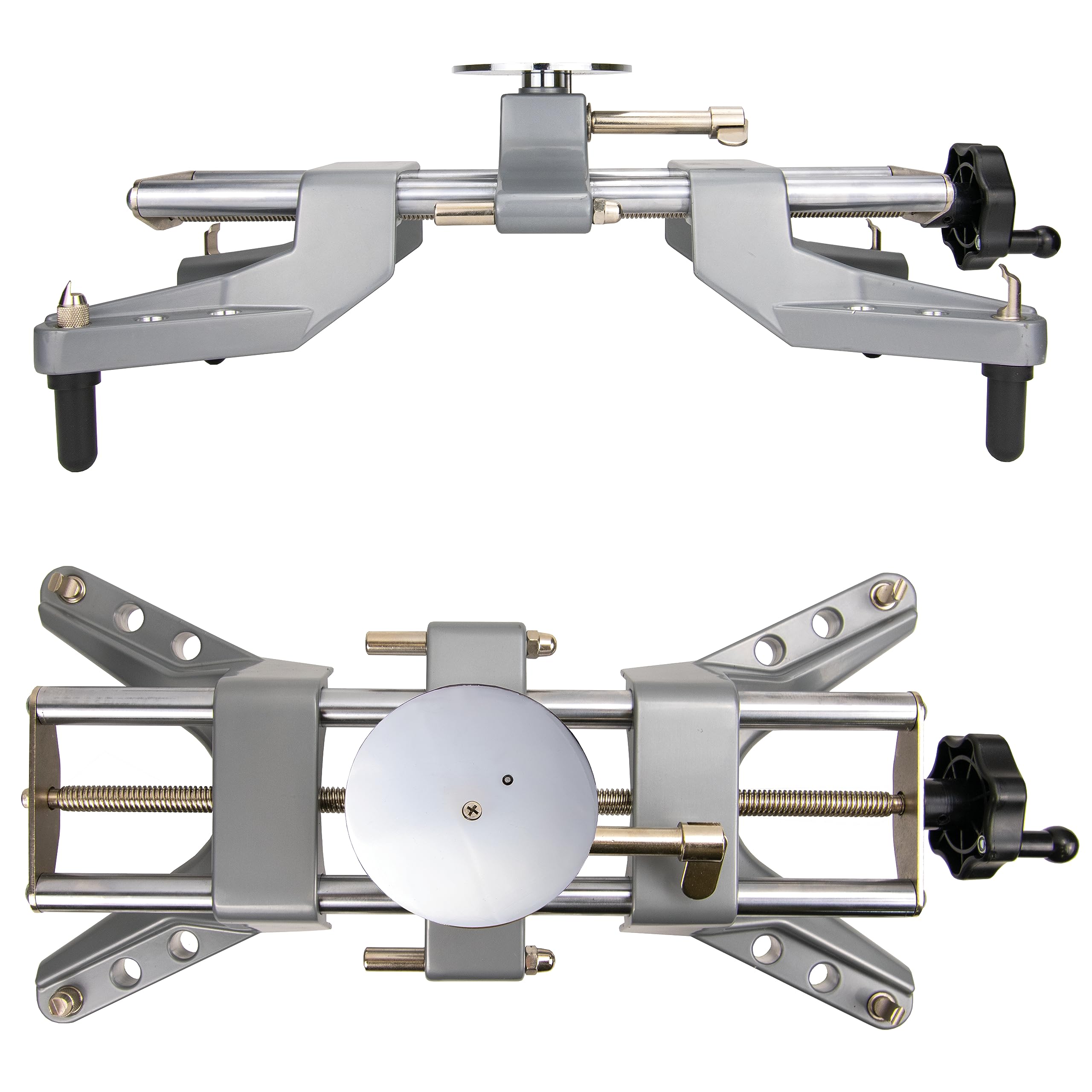Autosolo 3D Dsp Wheel Alignment Tool - Alignment Wheel Clamp & Magnetic Adapter For Camber Caster Gauges - Essential Wheel Alignment Kit Accessory For Any Car Alignment Tool Kit - Fits 11-25-Inch Rims