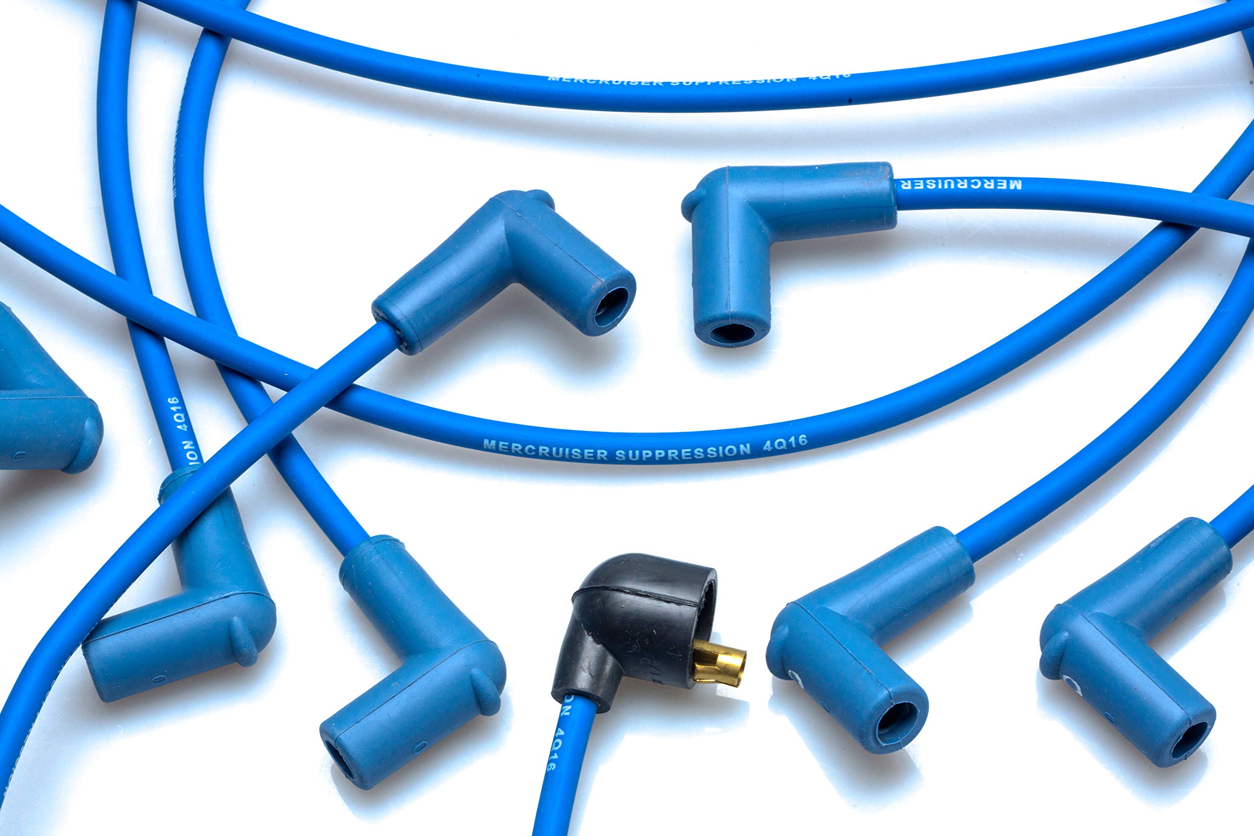 Quicksilver 847701Q7 Blue Wire Spark Plug Wire Kit