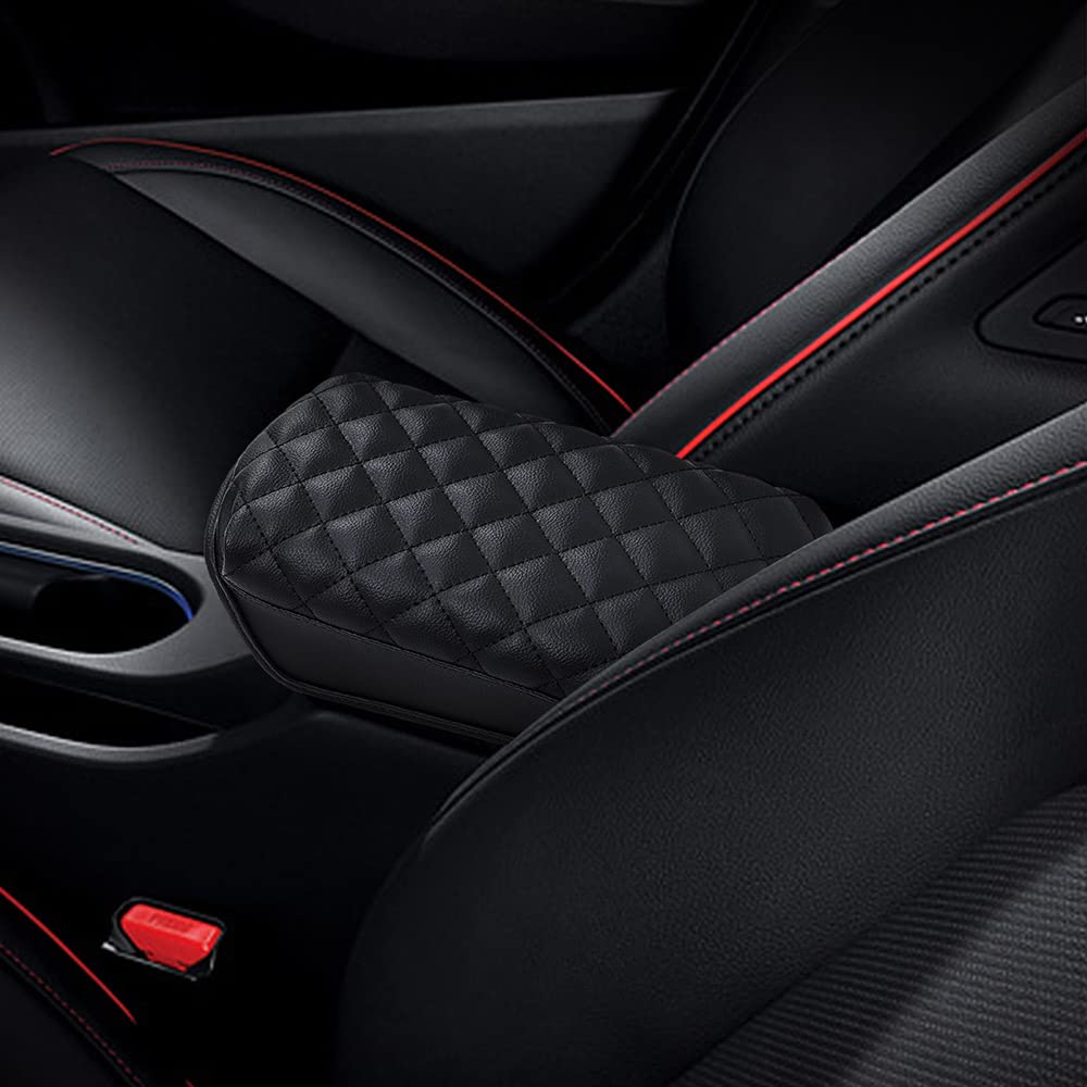 Kmmotors Kona(2018~2022) Center Console Cover, Armrest Cushion, Elbow Pad, Kona Accessories, Vegan Leather