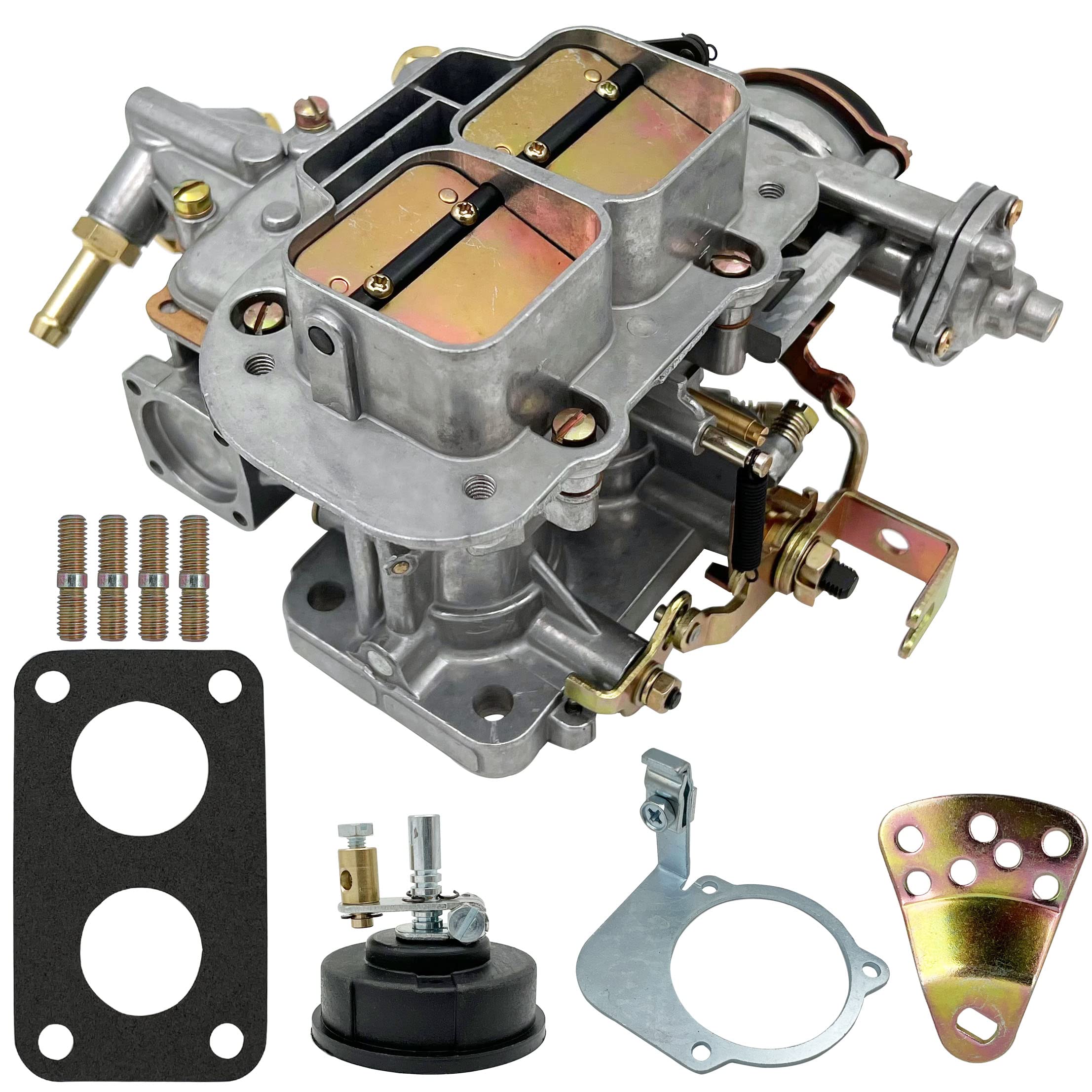 NENKUTEN New Carburetor 2 Barrel for Weber 32/36 DGV DGEV Electric Choke 32x36 for Toyota Pickup Celica Corona 20R 22R Holley Ma