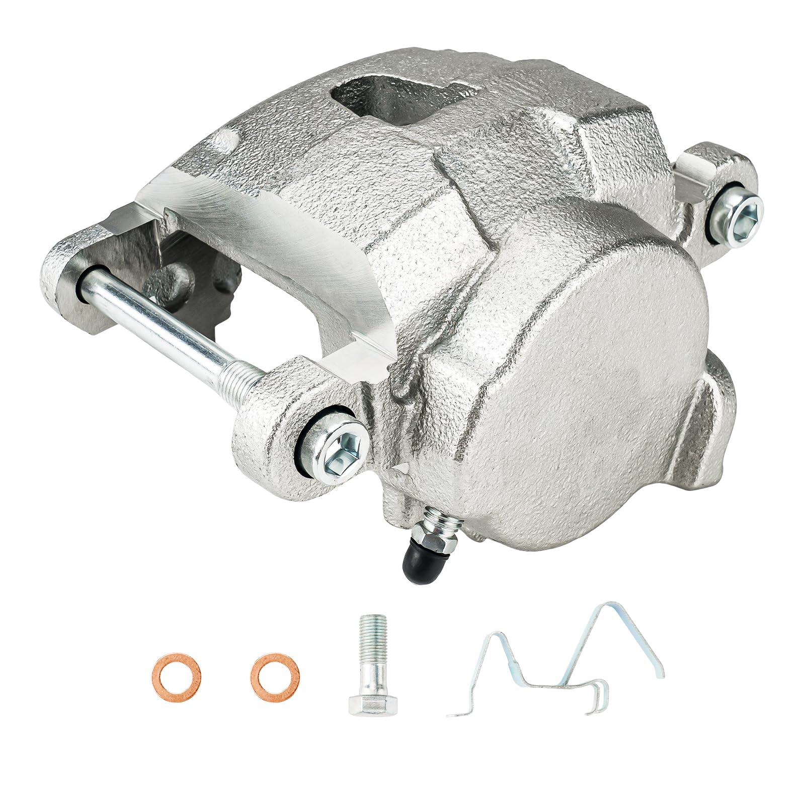 Kax Front Right Brake Caliper 184071 Compatible For S10 1982-2003, Sonoma 1991-2003, Camaro/Firebird 1982-1992, El Camino/Regal