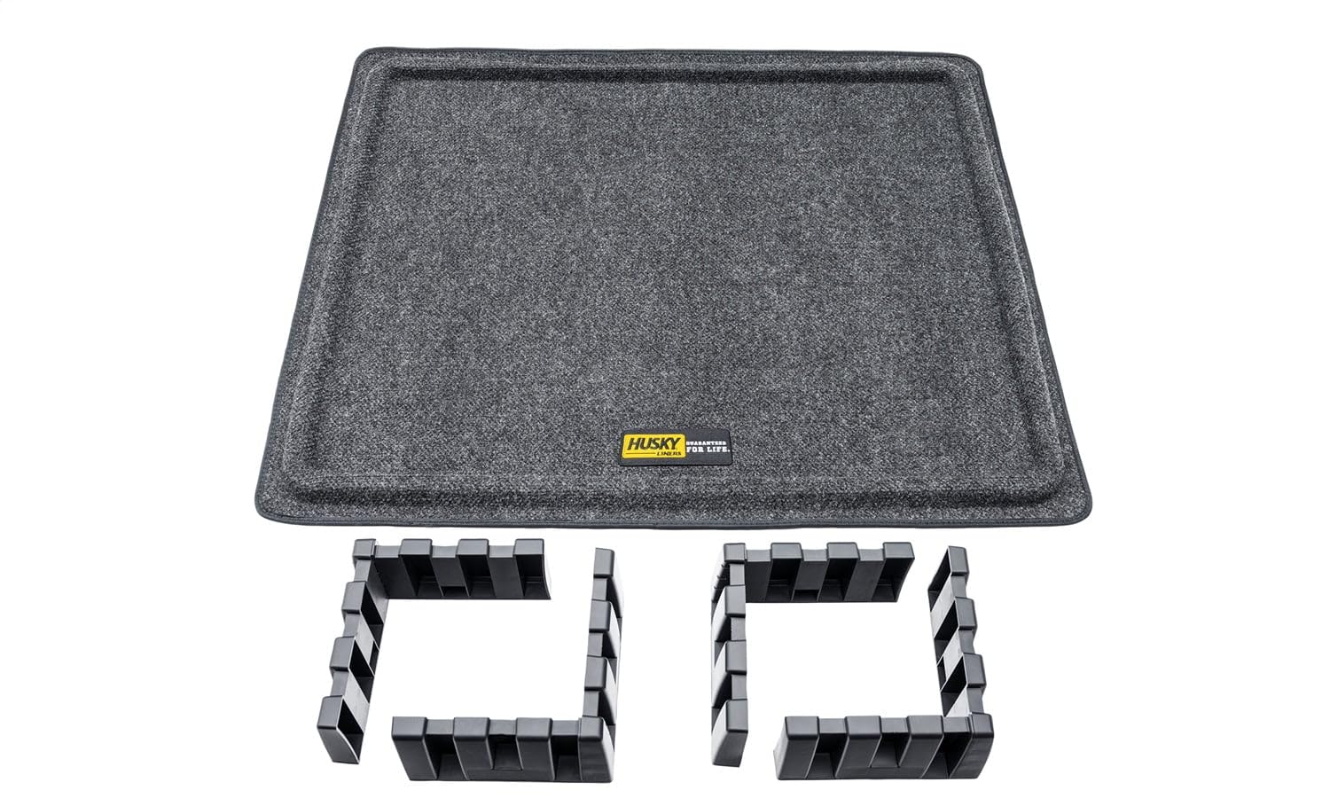 Husky | Cargo-Logic/Cargo Organizers | Universal Fitment | Medium Size, (Includes 30 X 36 Mat And Set Of 4 Cargo Logic Loks)