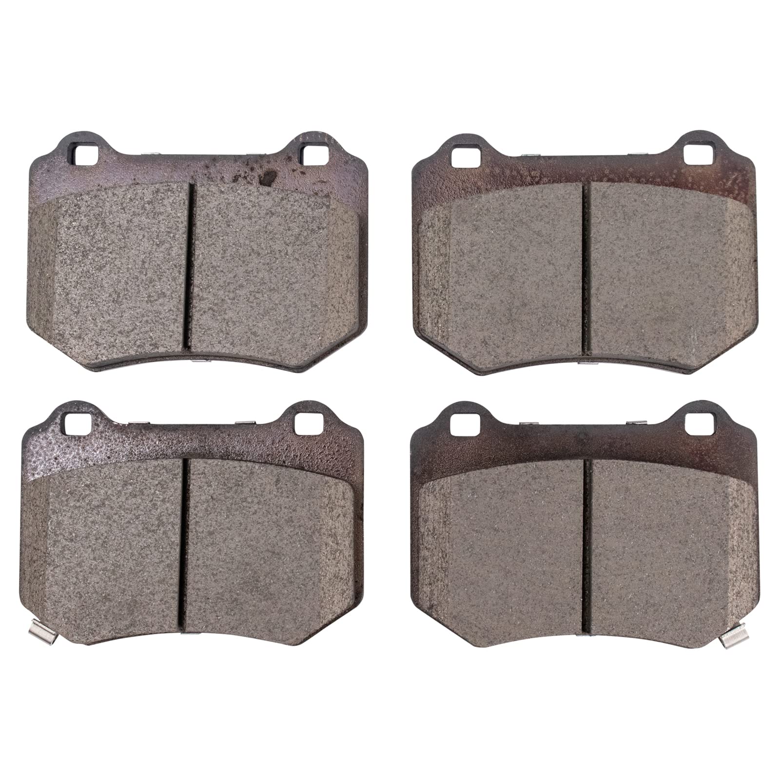 TRQ Rear Brake Pads Ceramic Compatible with 2018 Subaru WRX STI