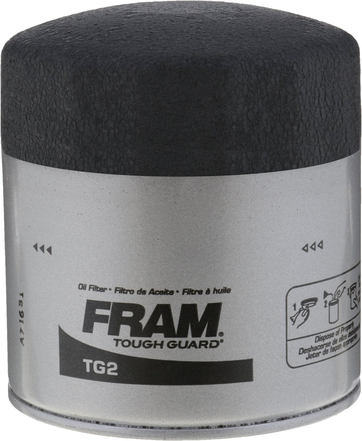 Fram Tough Guard Tg2, 15K Mile Change Interval Spin-On Oil Filter