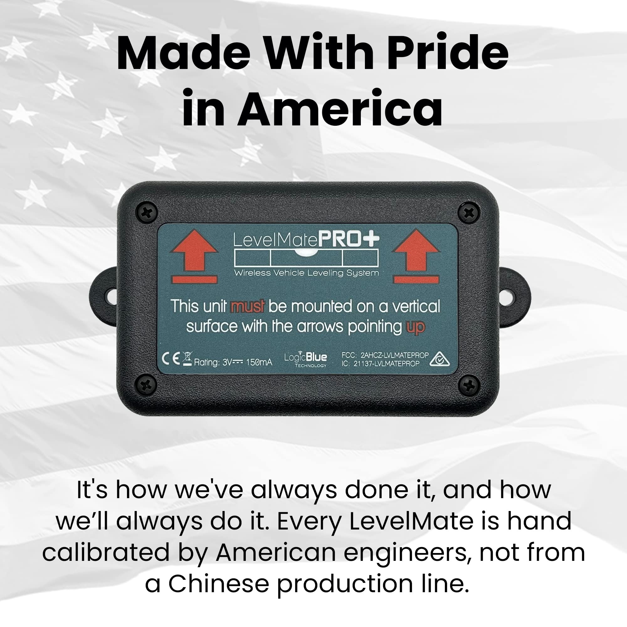 Logicblue Technology Levelmatepro+ Wireless Rv Leveling System, Bluetooth Leveler For Campers, Must-Have Accessory For Travel Trailers, Effortless Setup For Phones With App, Apple Watch Compatible