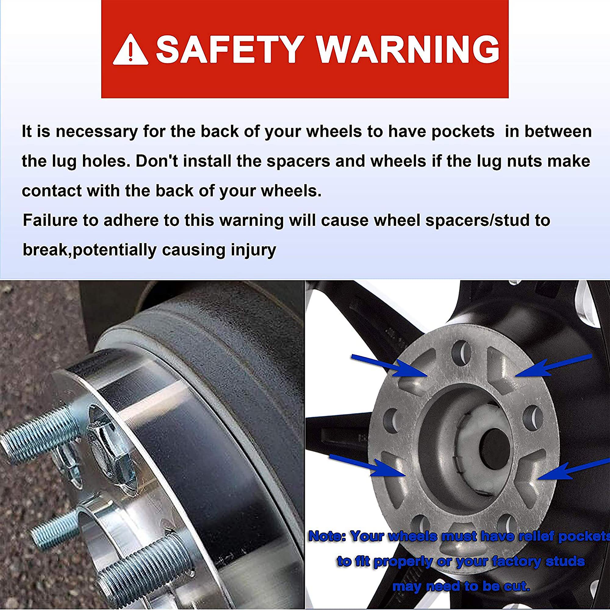 Richeer 6X5.5 Hub Centric Wheel Spacers With For Tacoma 4Runner Tundra Fortuner Ventury Gx470 Gx460, 4Pcs 1 Inch Forged 6X139.7Mm Wheel Spacers With 12X1.5 Studs & 106Mm Center Bore