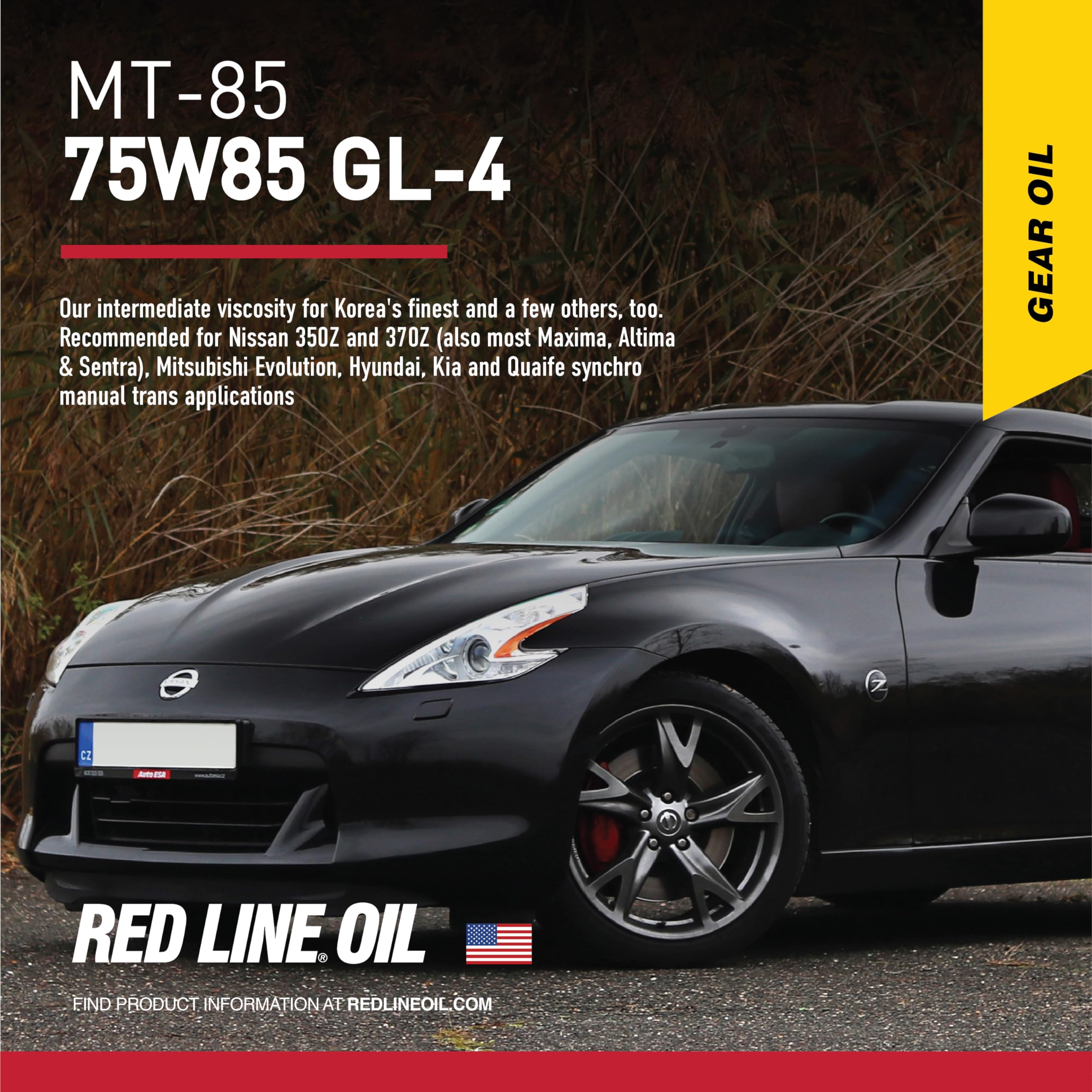 Red Line 50505 Mt-85 Manual Transmission 75W85 Gl-4 Gear Oil - 1 Gallon