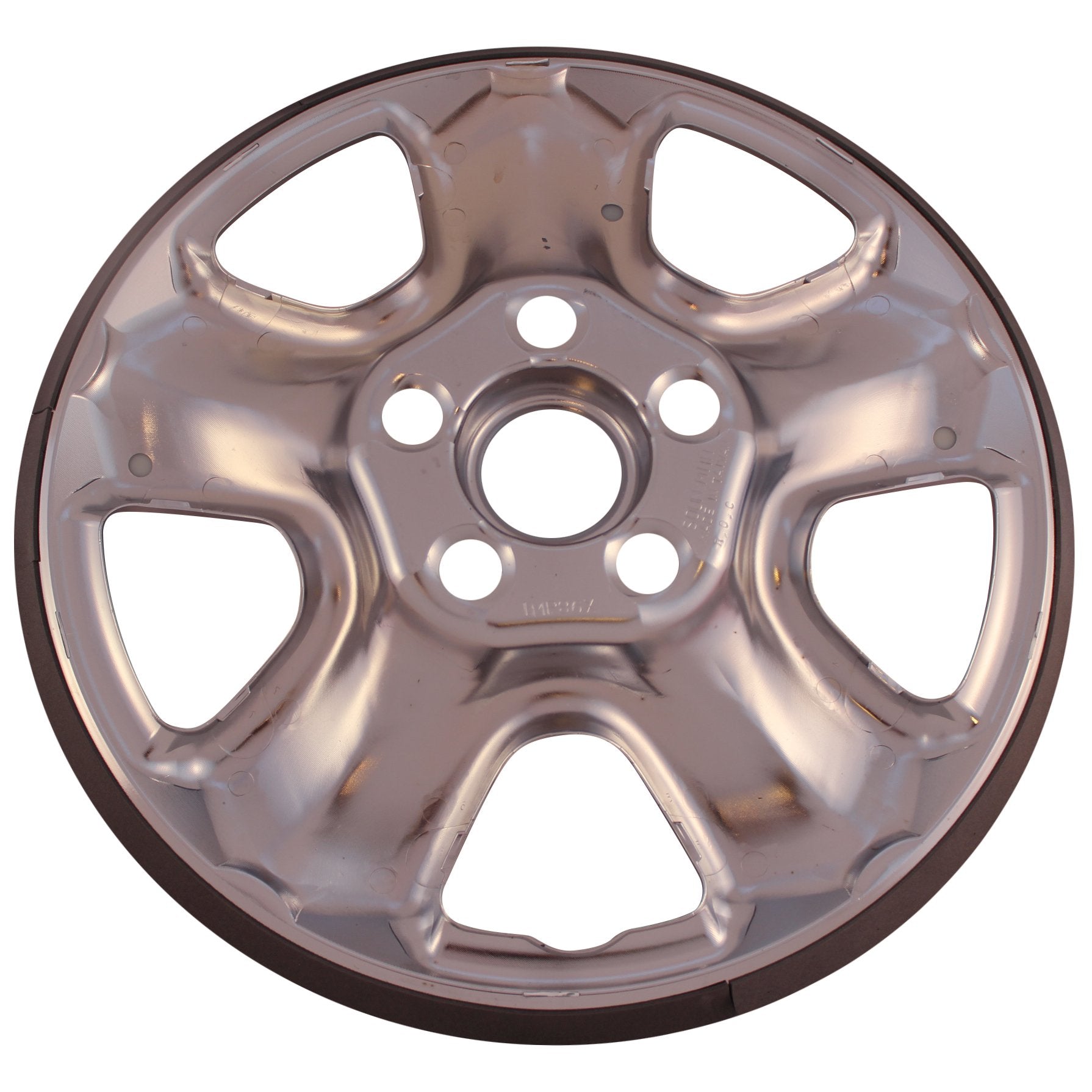 New Set Of 4 Chrome 16'' Wheel Skin Hub Caps For 2012 - 2013 Honda Crv 5 Spoke Steel Rim