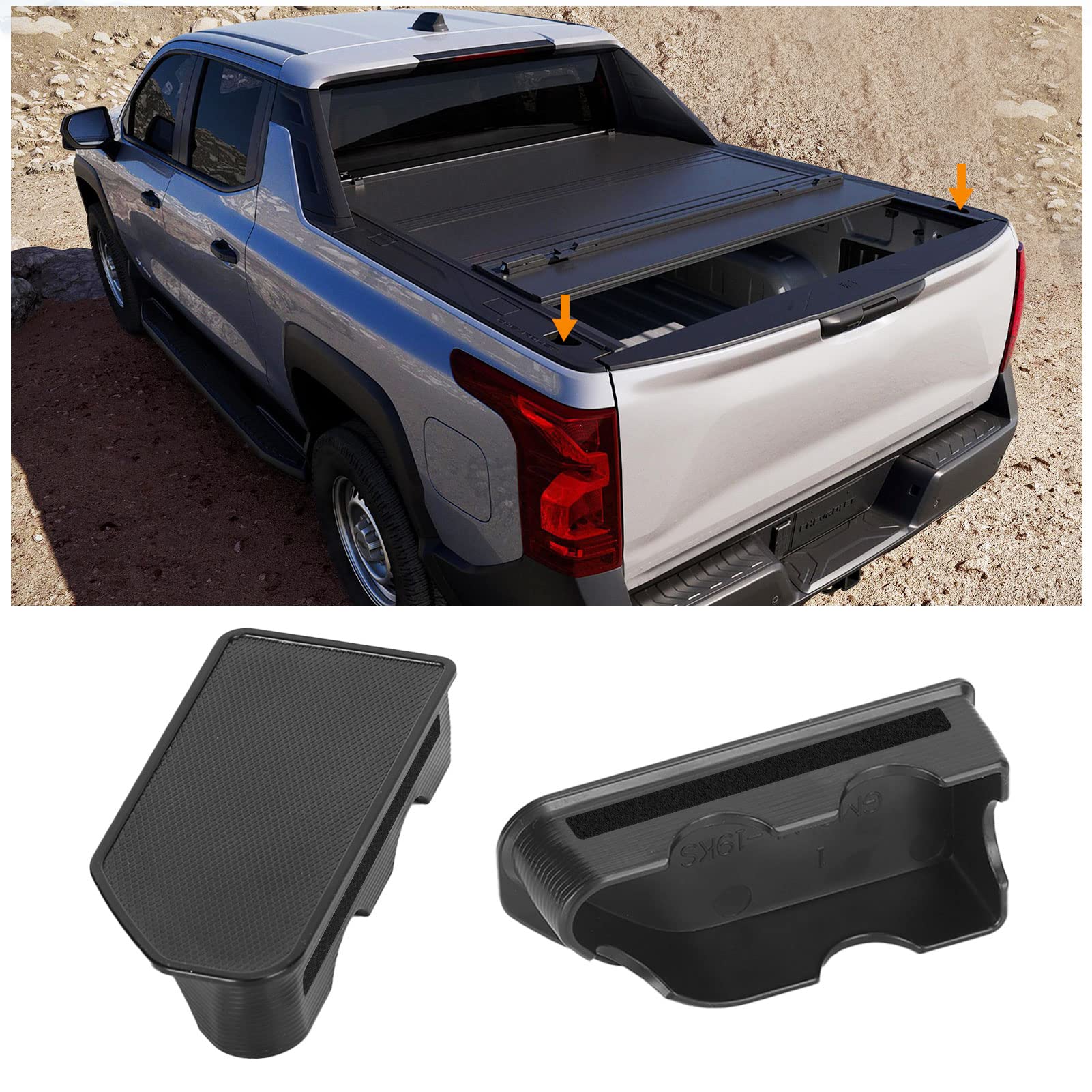 Bed Rail Stake Pocket Covers For 2014-2018 Chevy Silverado/Gmc Sierra 1500 And 2015-2019 Silverado/Sierra 2500/3500 Hd Accessori