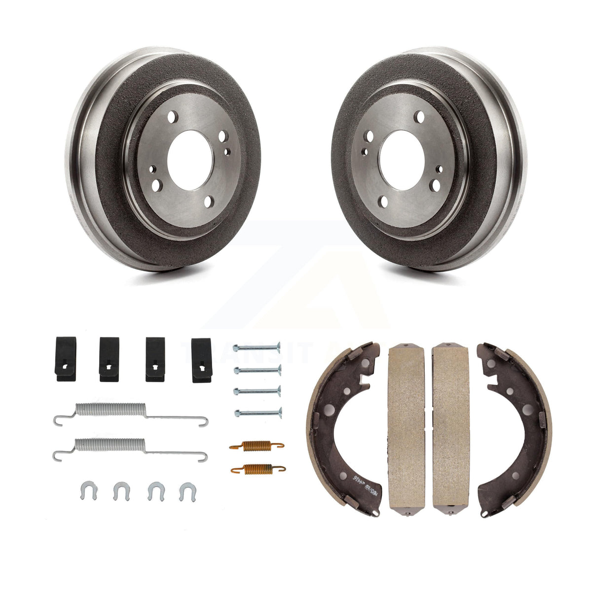 Transit Auto Rear Brake Drum Shoes And Spring Kit Replacement For Honda Civic Acura El K8N-100302