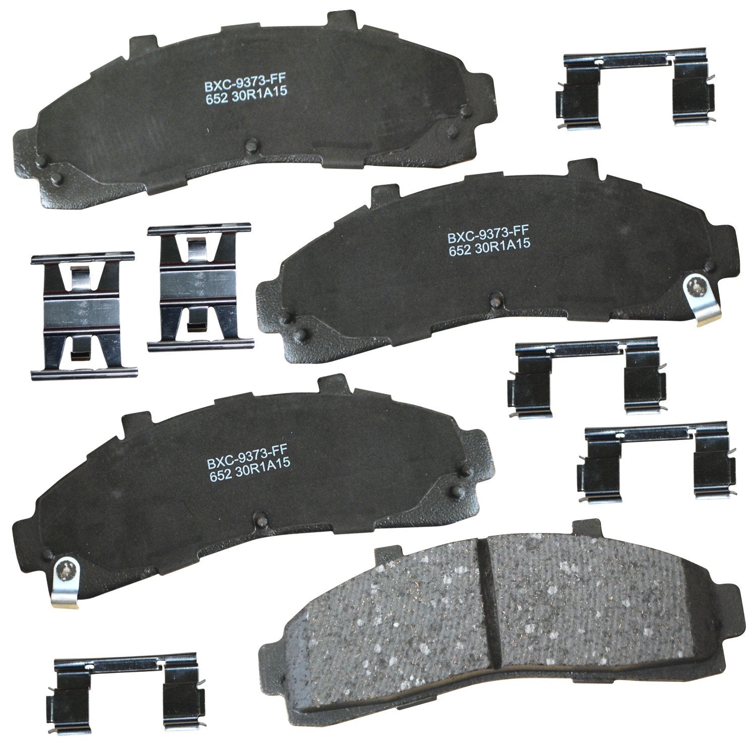 Bendix Premium Sbc652 Ceramic Front Brake Pads For Select Models Ford Explorer, F-100 Ranger, Mazda B2300, B2500, B3000, B4000, 