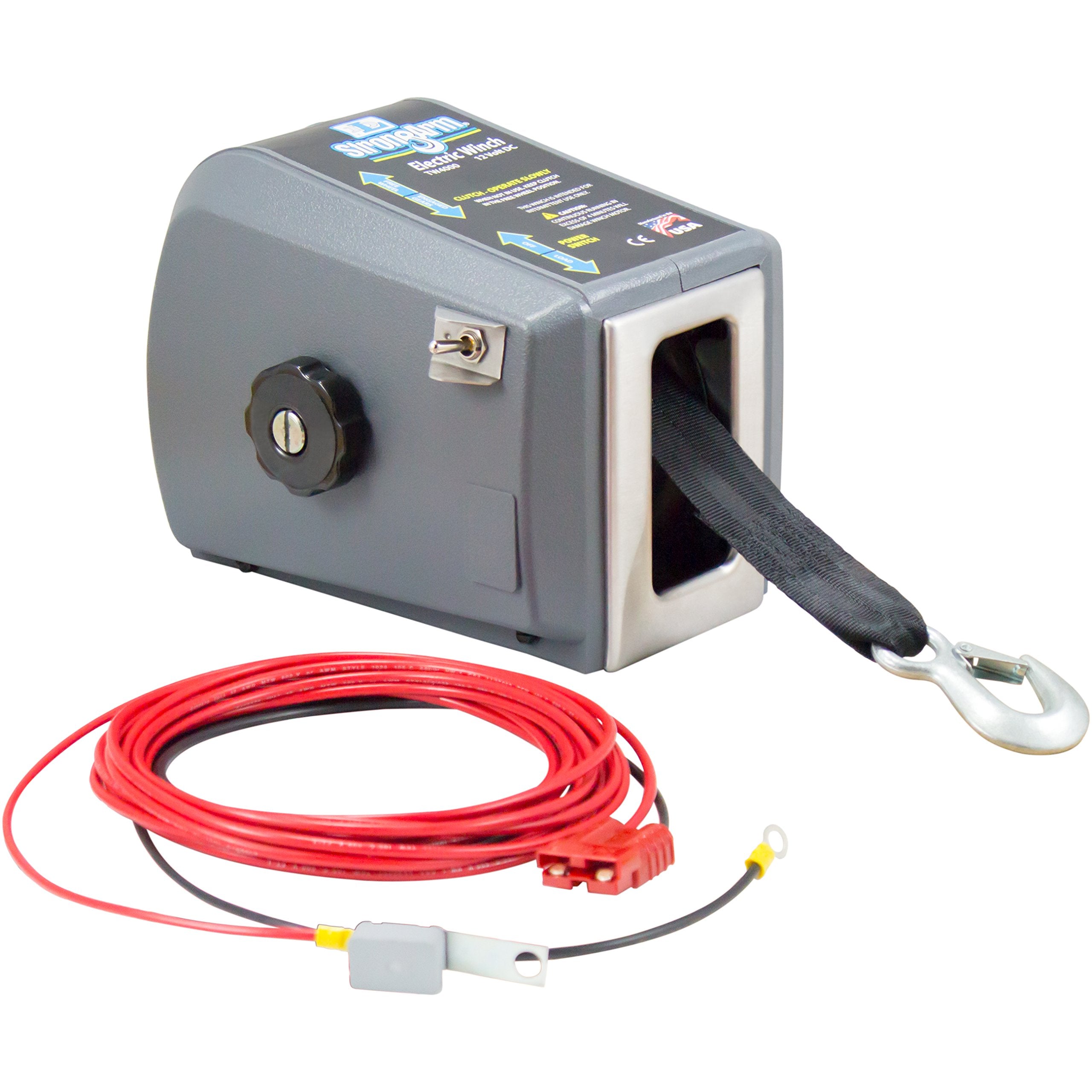 GOLDENROD Electric Trailer Winch 1500LBS