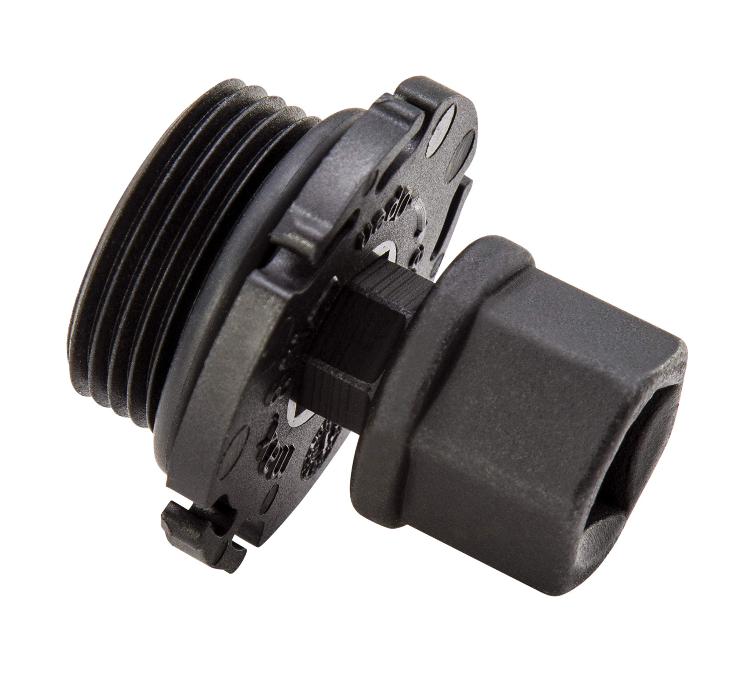 Steelman 6-Piece Oil Drain Plug Wrench Kit For Installing And Removing Plastic Oil Drain Plugs And Bolts, Includes 3/8-Inch Drive T-Handle And Five Cr-V Steel Adapters