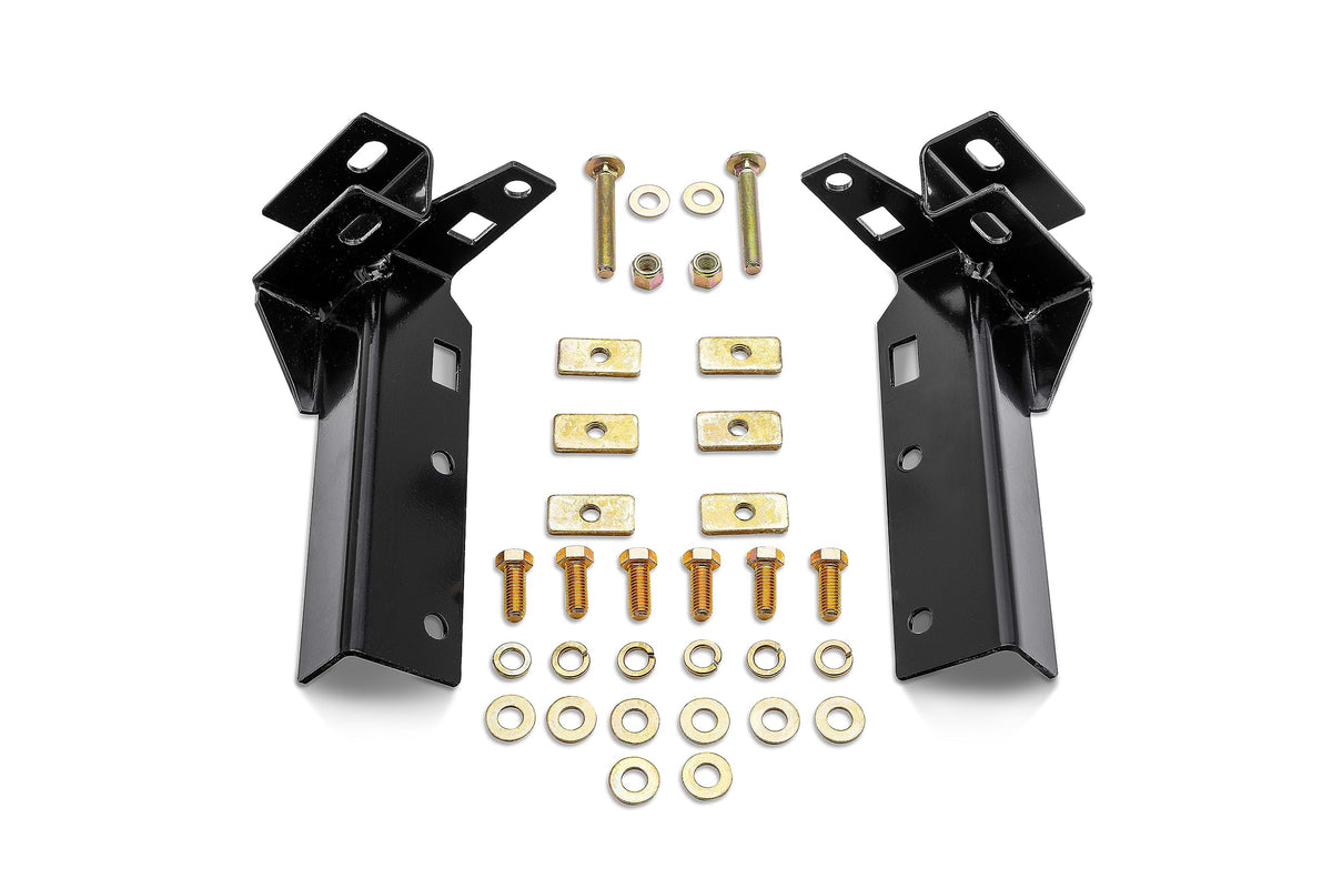 RealTruck Backrack Hardware Kit for use w/Standard Bed, Black, No Drill | 30228 | Fits 2022-2025 Toyota Tundra