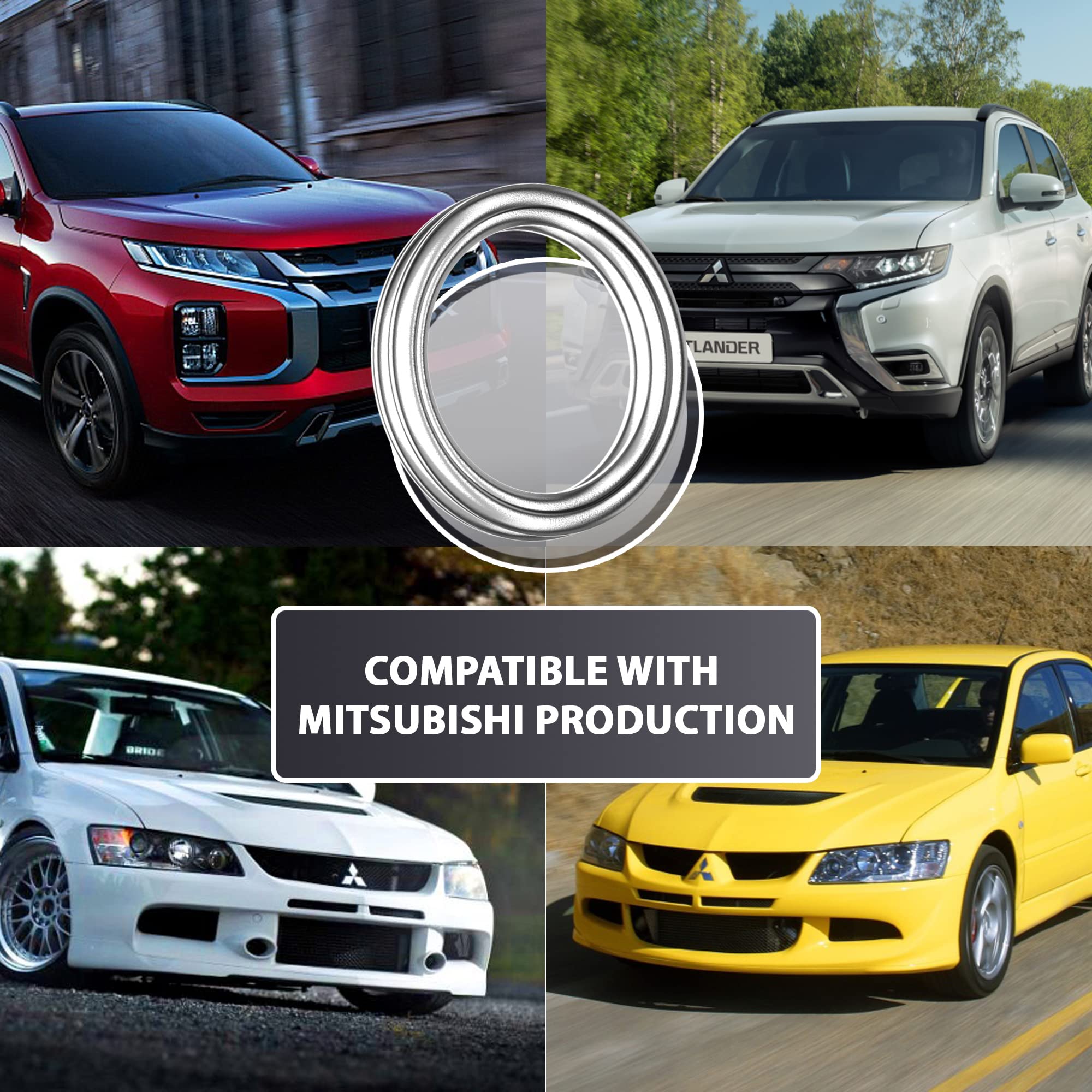 15Pcs Oil Drain Plug Crush Washer Gasket Seal - 14Mm Replacement For Mitsubishi - Oem Md050317 Fits Eclipse Cross Galant Lancer