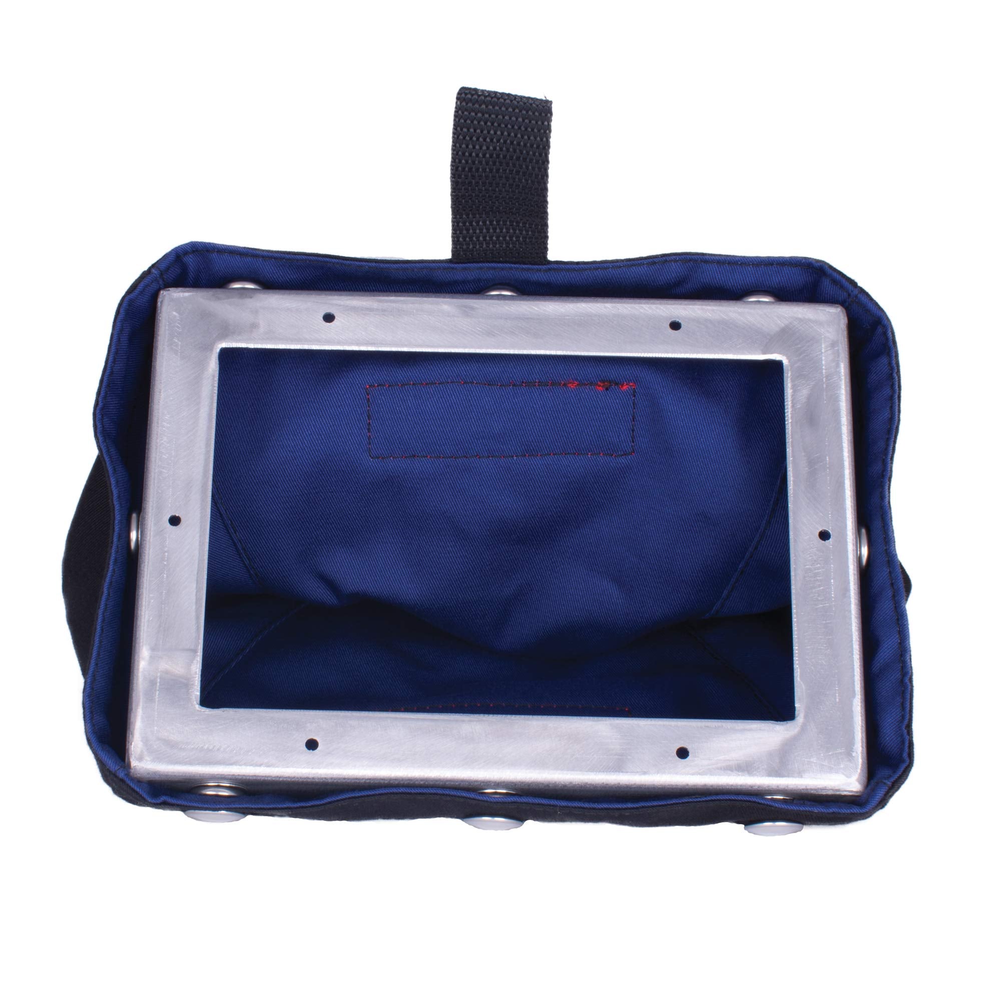 RaceQuip 871001RQP Shifter Boot 7-1/2 x 5-1/2 in Base 6 in Tall Aluminum/Fire Retardant Cotton FR3 Black Kit