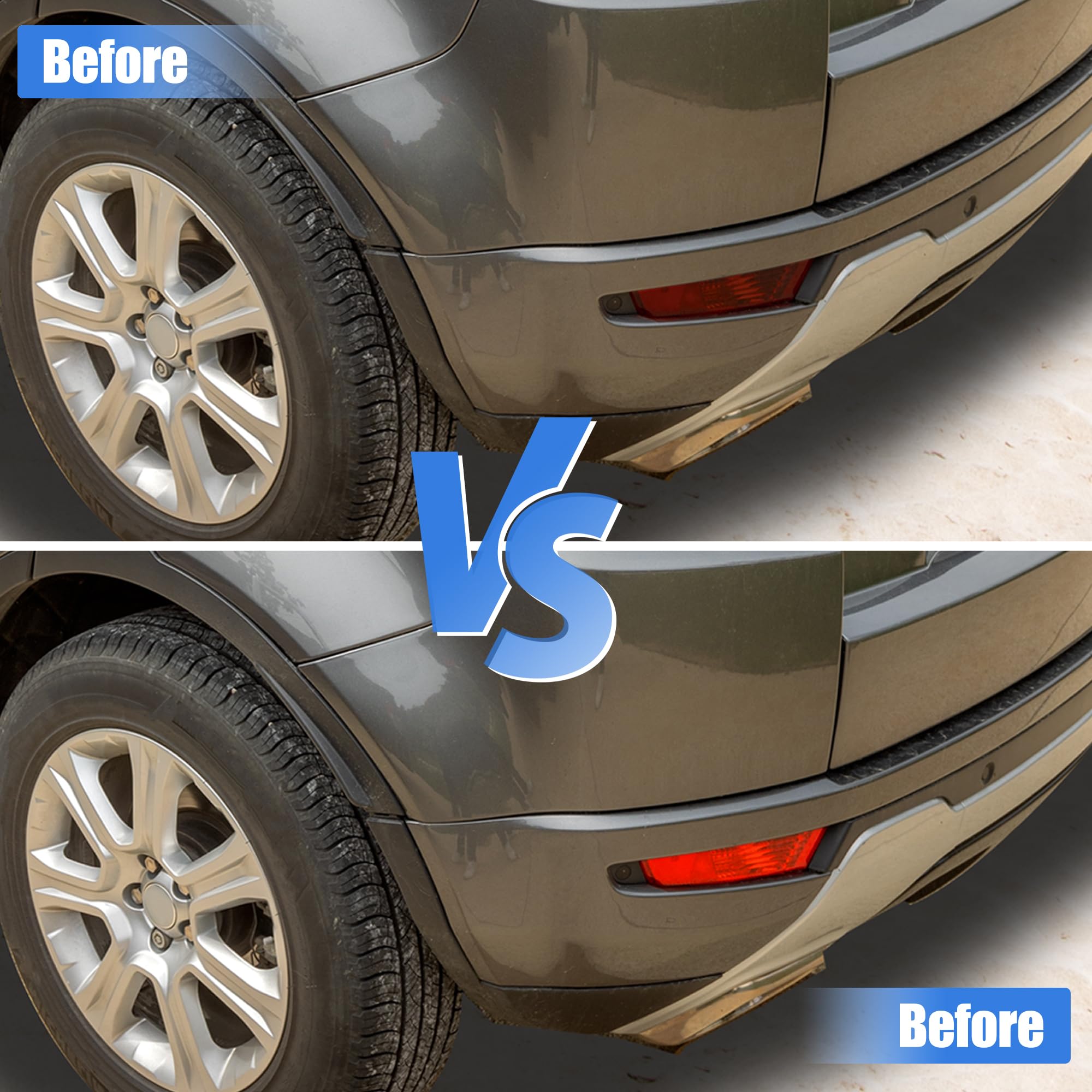 A ABSOPRO Rear Left Reflector Strip No.LR006349/LR006348 Bumper Reflective Cover Trim for Land Rover for Range Rover 2003-2012 1