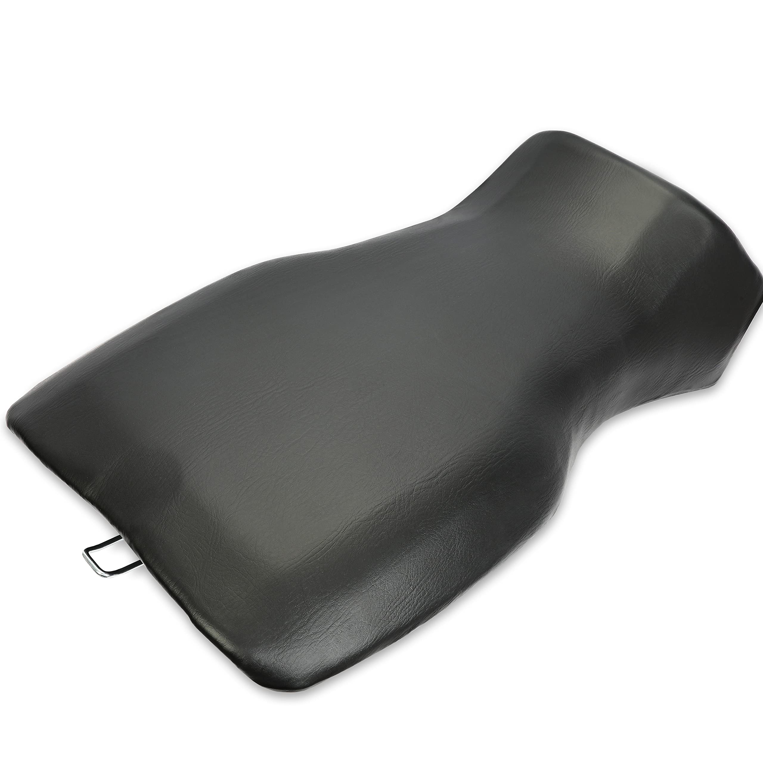 Hecasa Seat Replacement Compatible With 2005-2014 Polaris Sportsman 400/450/500/600/700/800 Hawkeye 400 Black Leather Seat Cover Replacement For 2683433-070 2684882-070