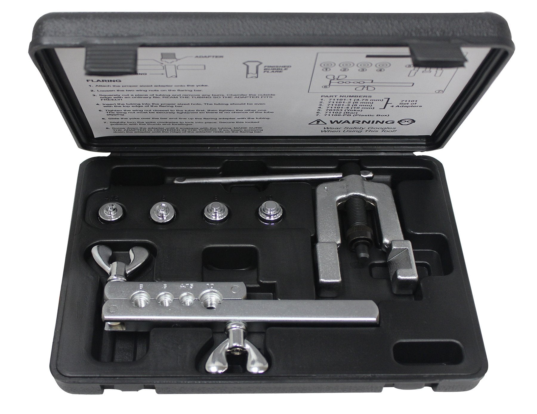 Mastercool (71100 Black Iso Metric Bubble Flaring Tool Set