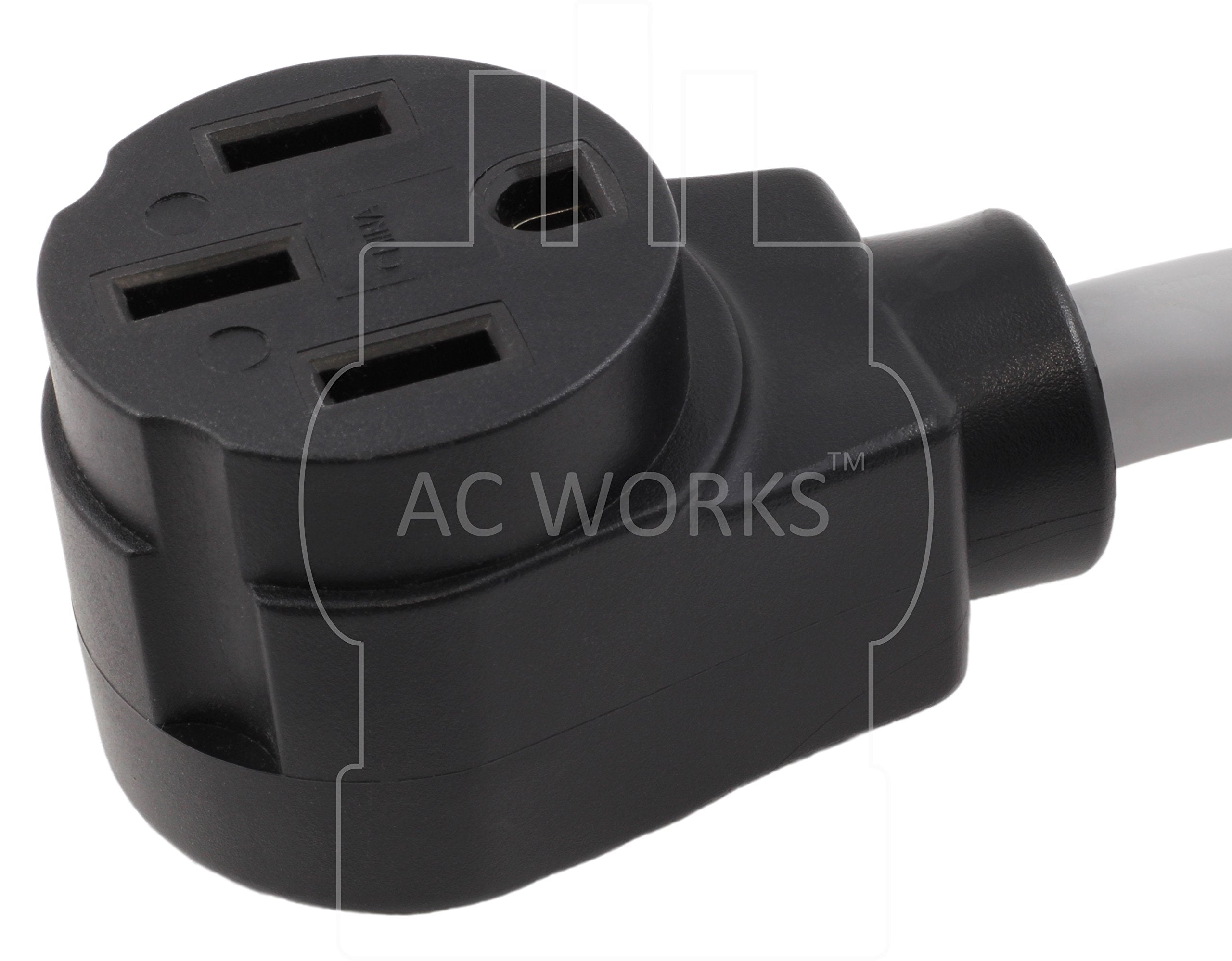 Ac Works Electric Vehicle Charging Adapter For Tesla Use (6-30 30A 250V Ac Unit To Tesla)