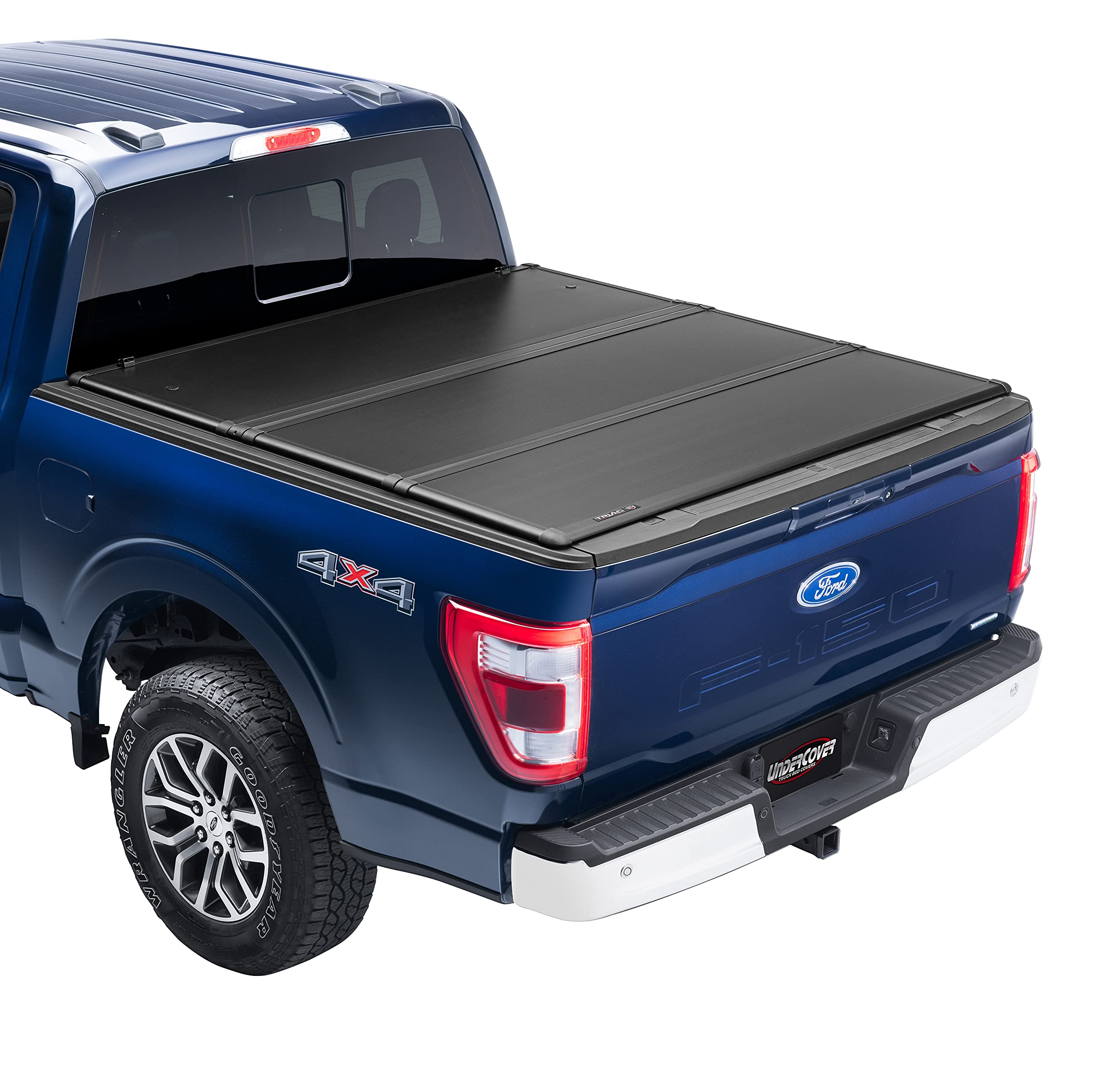 Undercover Triad Hard Folding Truck Bed Tonneau Cover | Tr26030 | Fits 2004 - 2022 Ford F-150 6' 7' Bed (78.9')