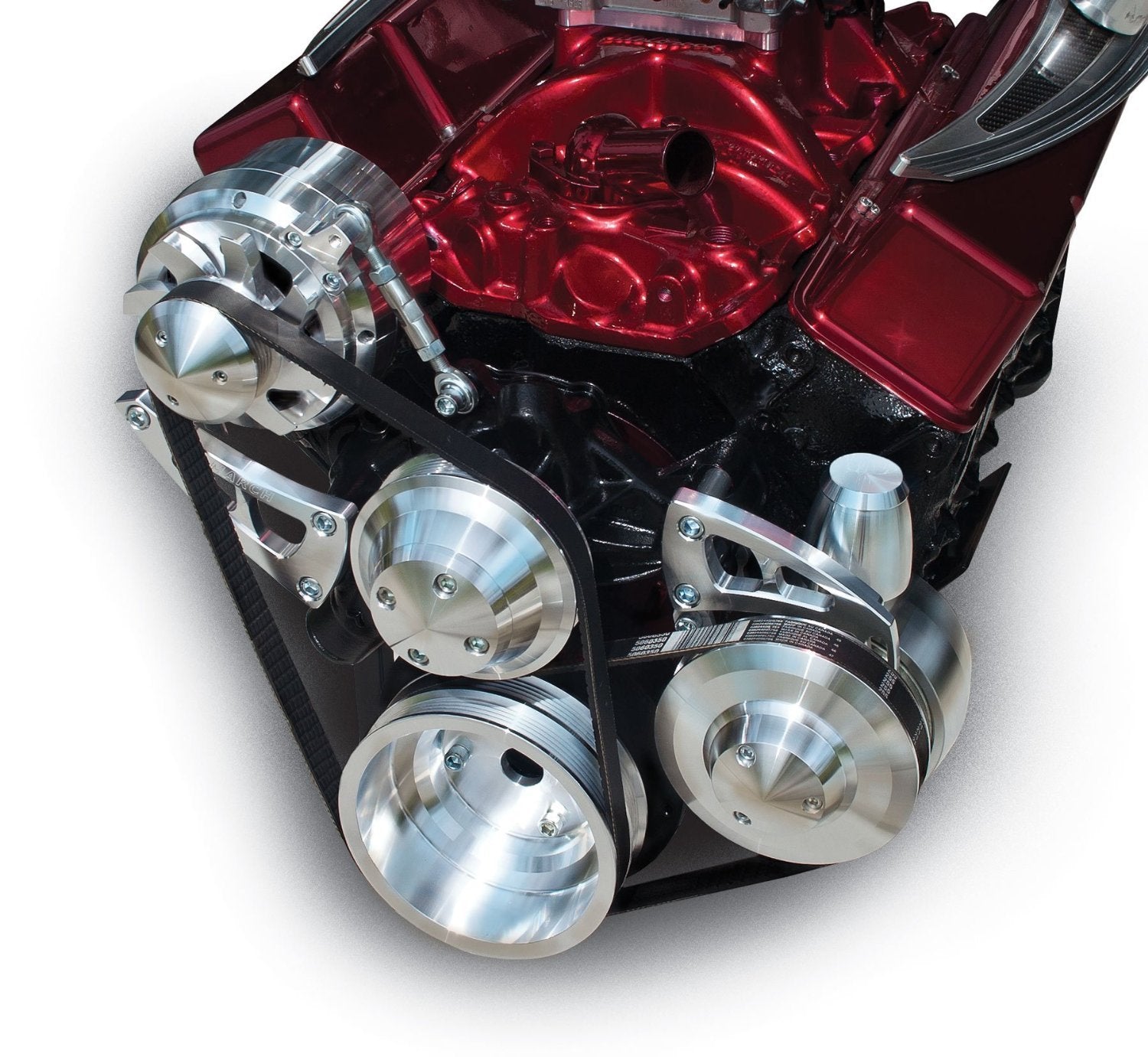 March Performance 22050 High Water Flow Small Block Bolt-On Serpentine Conversion Kit