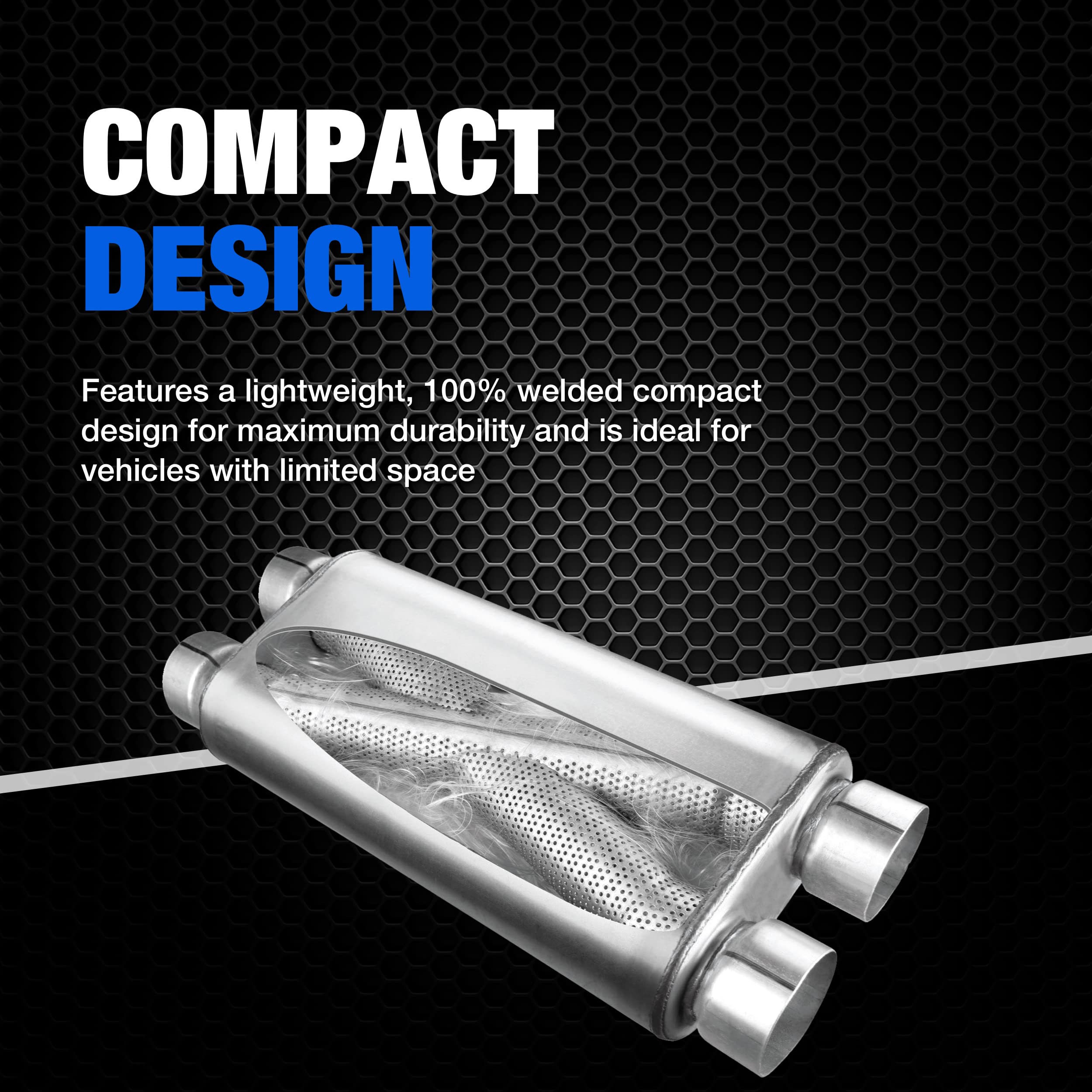 Dynomax Ultra Flo 17554 Exhaust Muffler