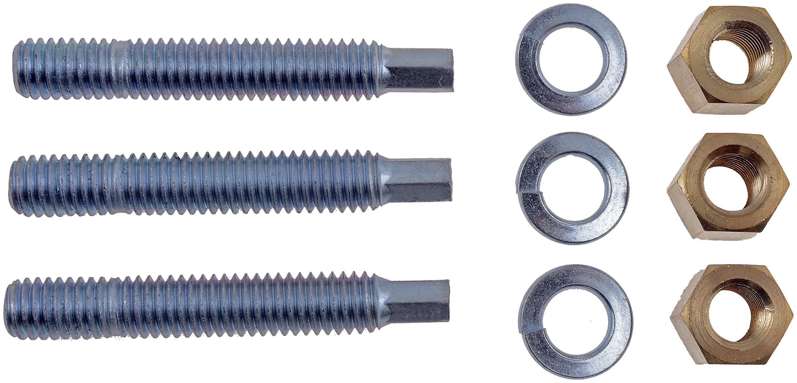 Dorman 03112 Front Exhaust Stud Kit - 3/8-16 X 2-1/2 In. Compatible With Select Models