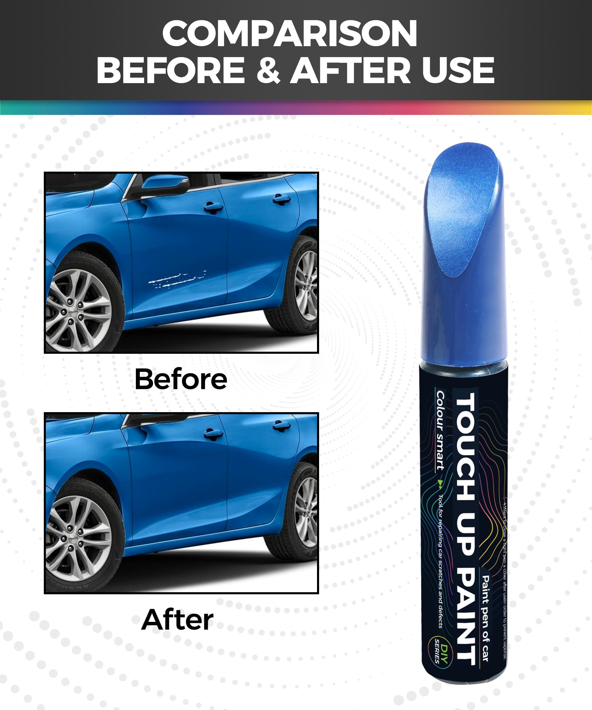UBOG Touch Up Paint Pen,Touch Up Paint for Cars,Car Accessories Car Touch Up Paint, Automotive Paints Pen Scratch Repair,Cars Re