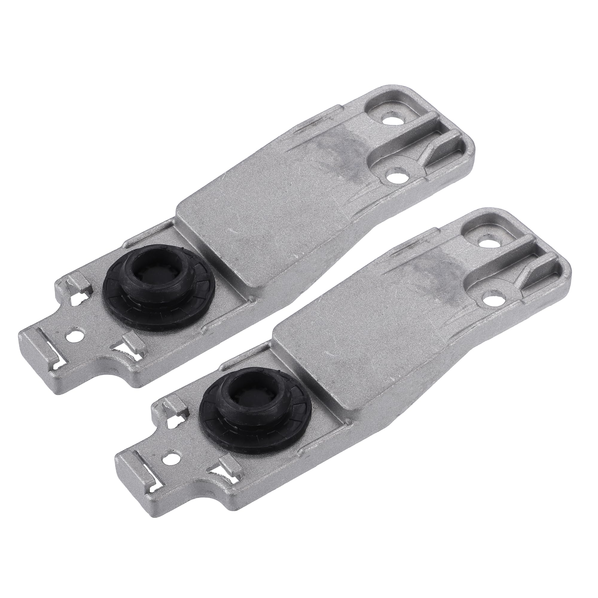 X AUTOHAUX 2set Lower Radiator Bracket with Rubber Cushion Bushing Radiato for Chevrolet Impala 2014-2020 for Chevy Malibu 2013-