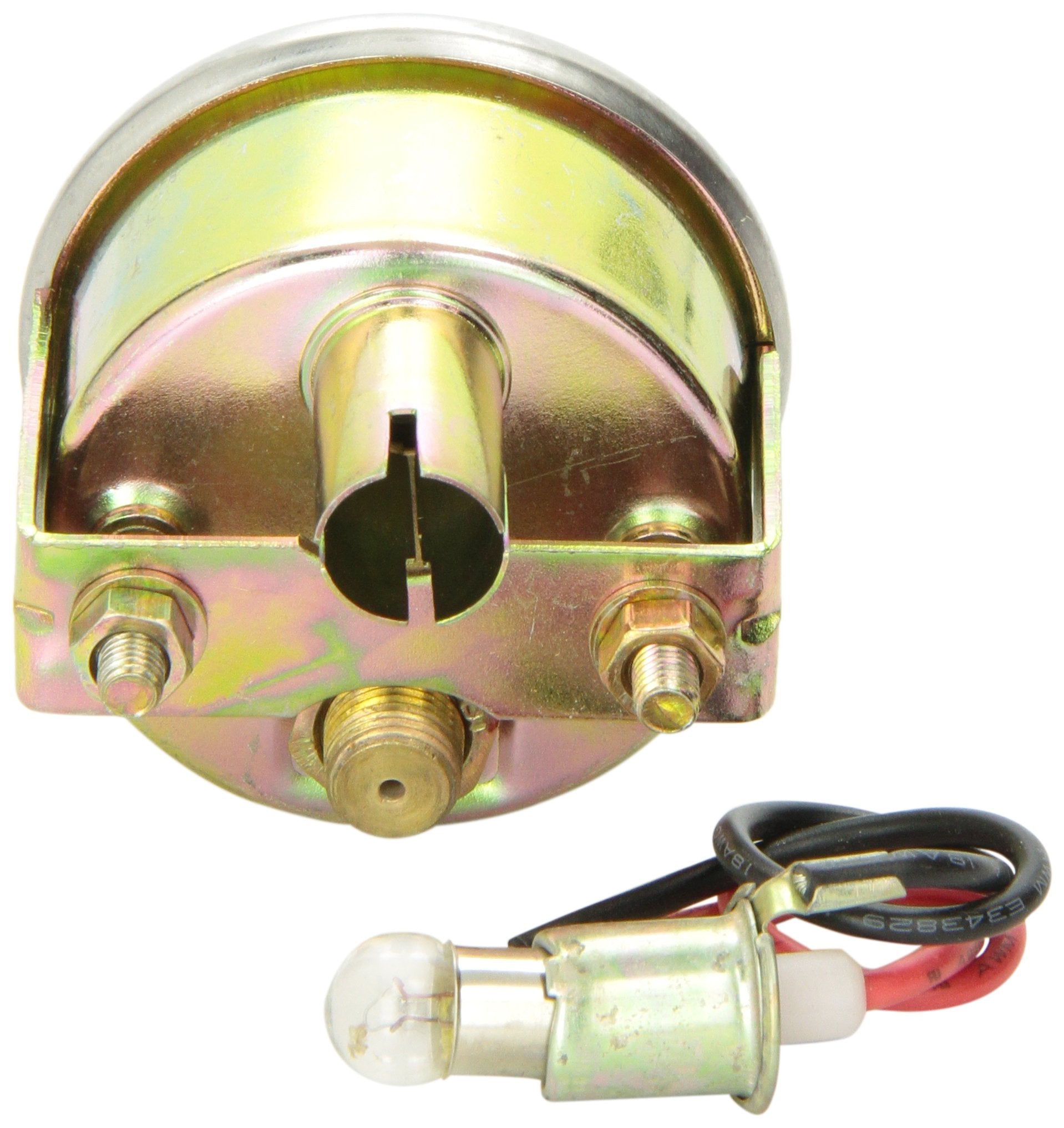 2'' Single Needle Gauge (White Face, Illuminated, 160 Psi)