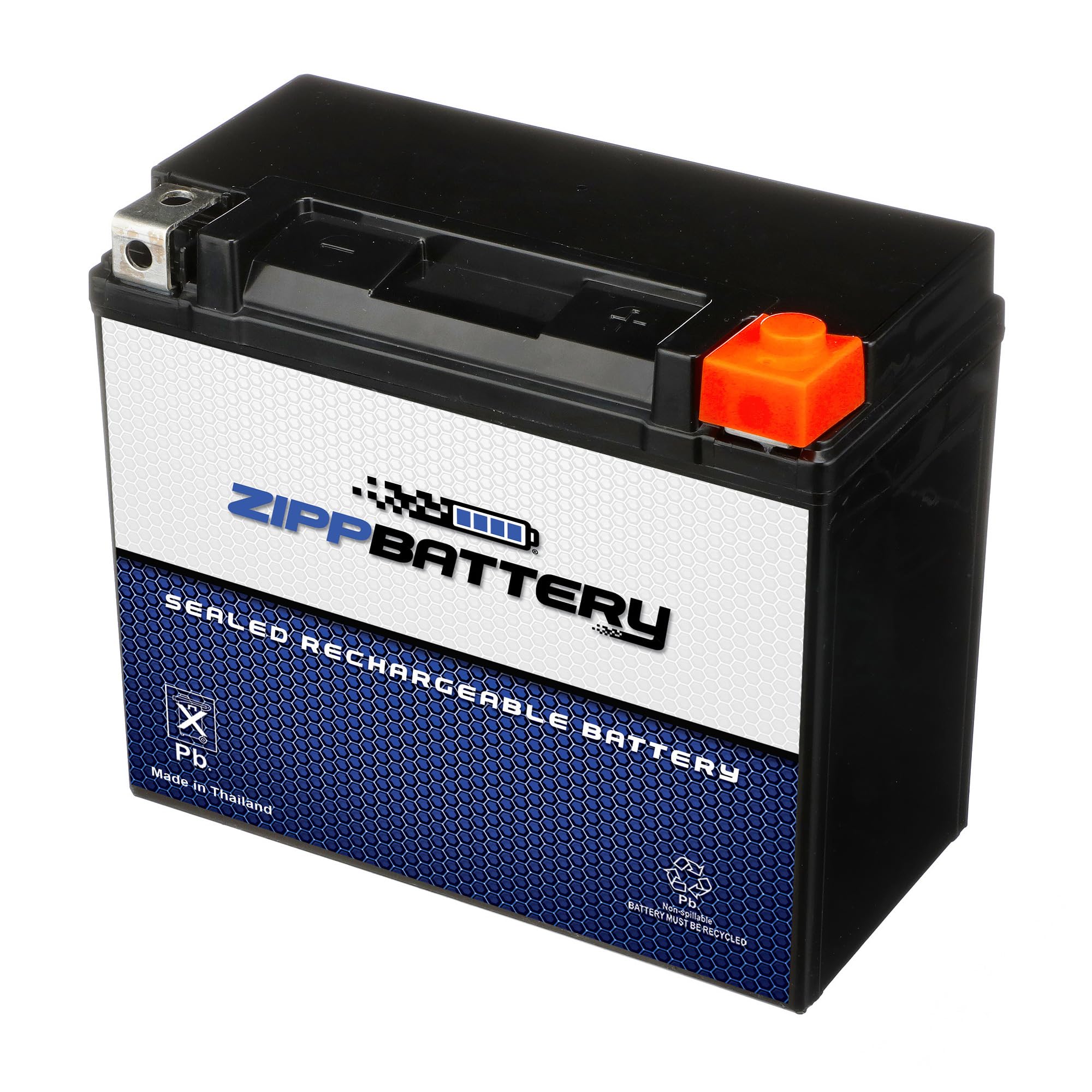 Zippbattery 20Hl-Bs Maintenance-Free 12V 21Ah Battery Replacement For Atv, Motorcycle, Jet Skis, Scooter, Utv, And More - Nut An