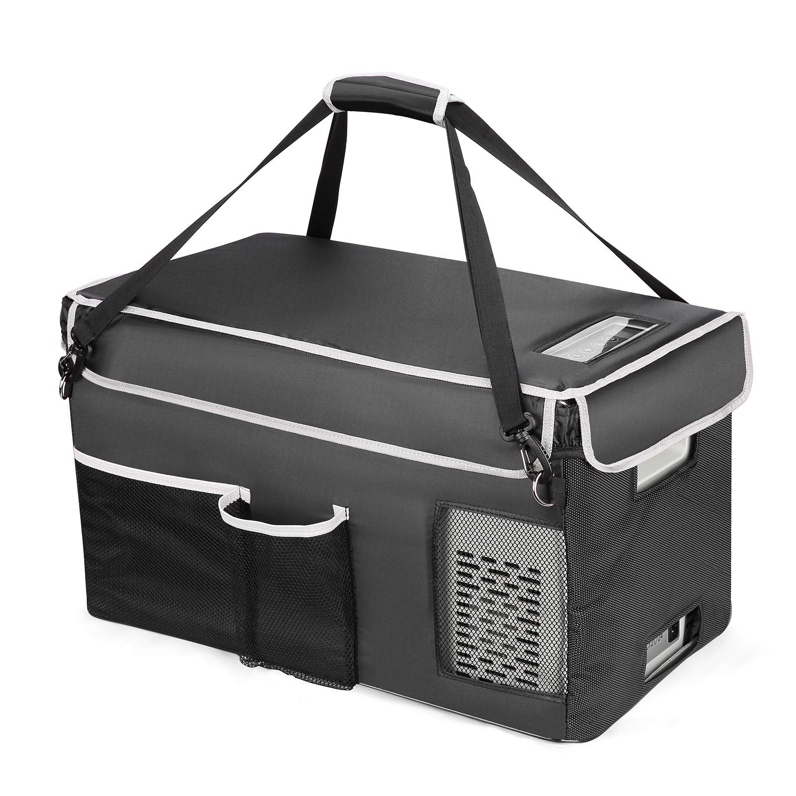 BougeRV 23 Quart Insulated Protective Cover, 12 Volt Car Refrigerator Cover, Portable Freezer Cover for BougeRV CR22 Refrigerato