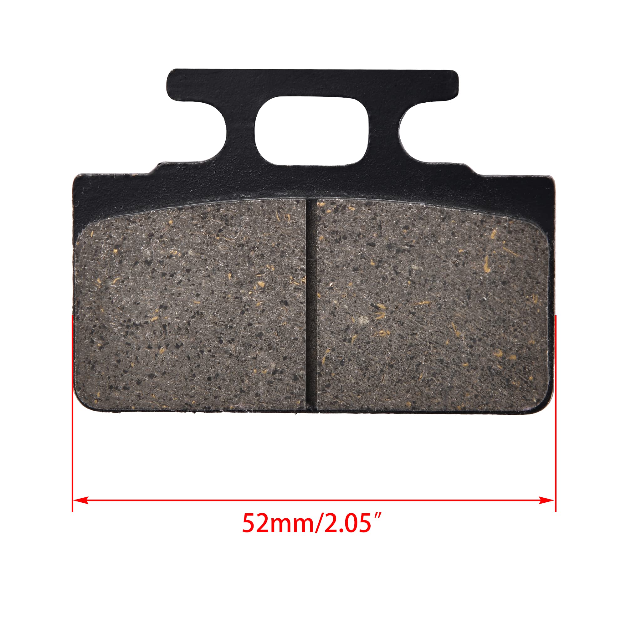 Woostar Front Disc Brake Pads Replacement For 50Cc 70Cc 90Cc 110Cc 125Cc 150Cc Gy6 Baja Jonway Lance Dirt Pit Bike Chinese Atv 4 Wheeler Scooter