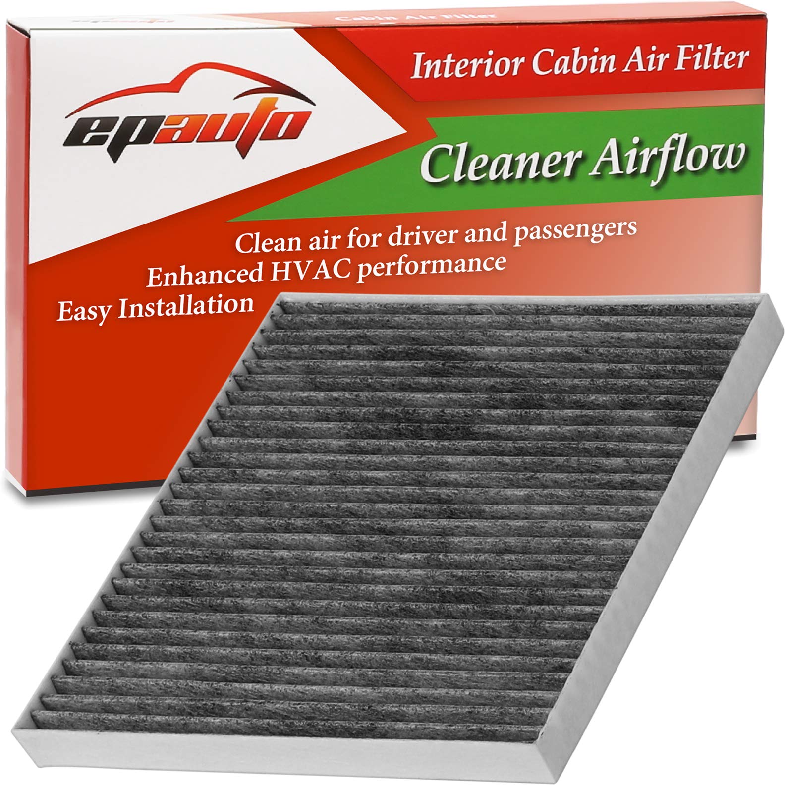 Epauto Cp709 (Cf10709) Replacement For Hyundai/Kia Premium Cabin Air Filter Includes Activated Carbon