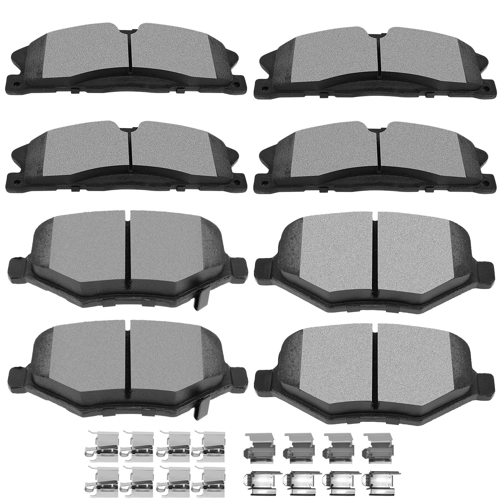 Scitoo D1611 D1612 Front Rear Ceramic Brake Pads Sets Fit For Ford For Explorer/For Flex/For Police Interceptor Sedan/For Specia