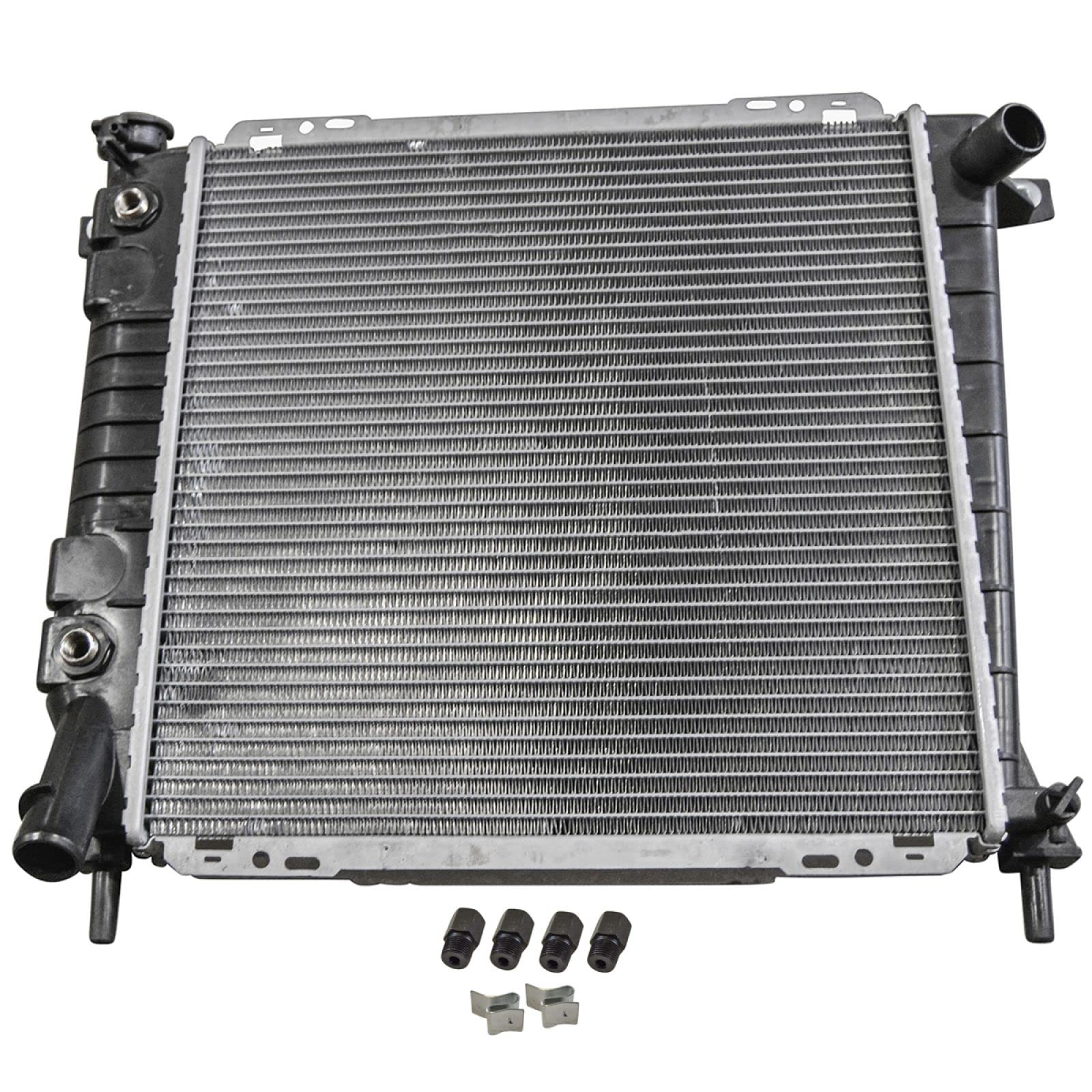 Trq Radiator Assembly Aluminum Core Compatible With 91-94 Ford Explorer 90-94 Ranger 94 Mazda B3000 B4000 Navajo Cu1164 Fo301016
