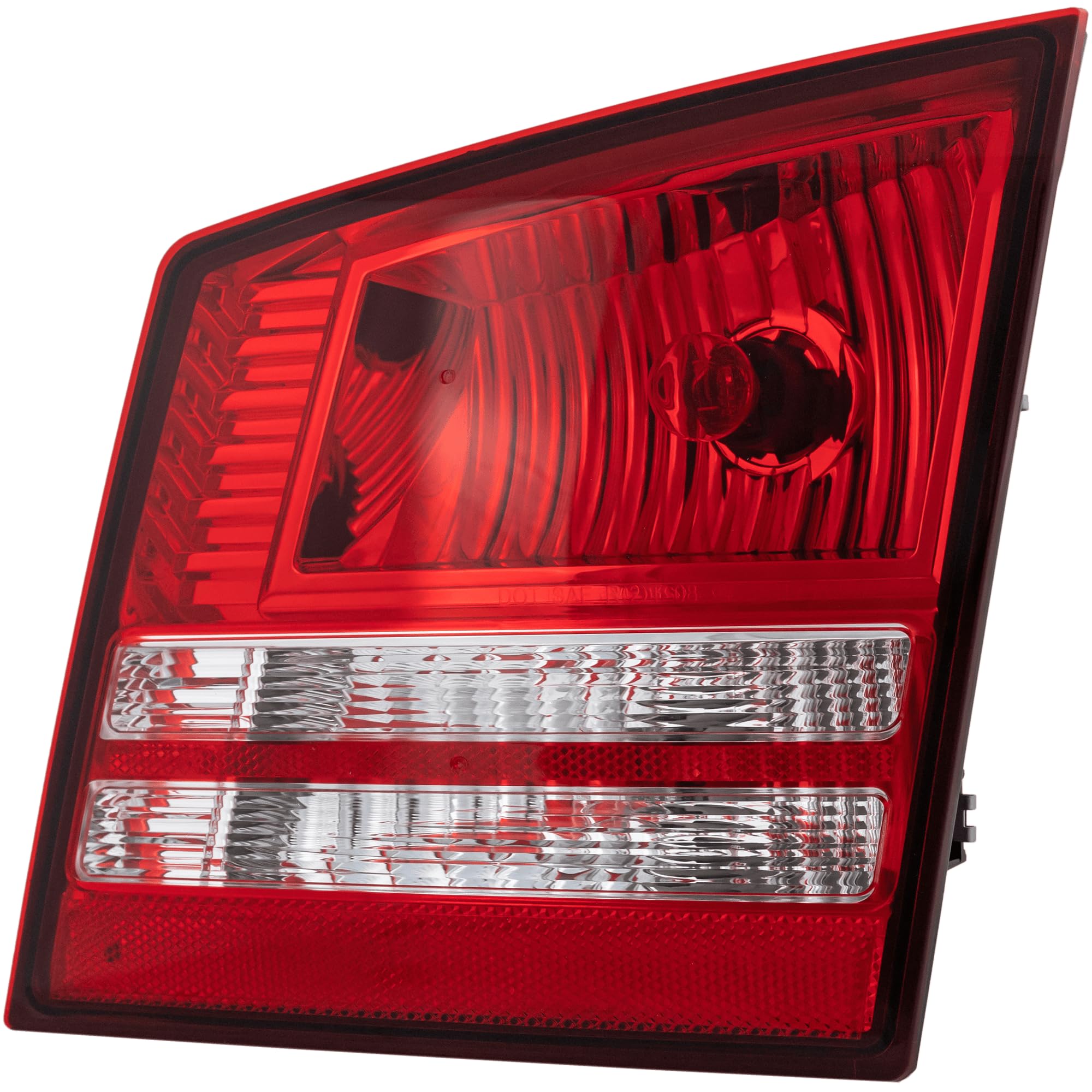Evan Fischer Tail Light Compatible With 2009-2018 Dodge Journey Assembly, Halogen Mounts On Liftgate Passenger Side, Inner