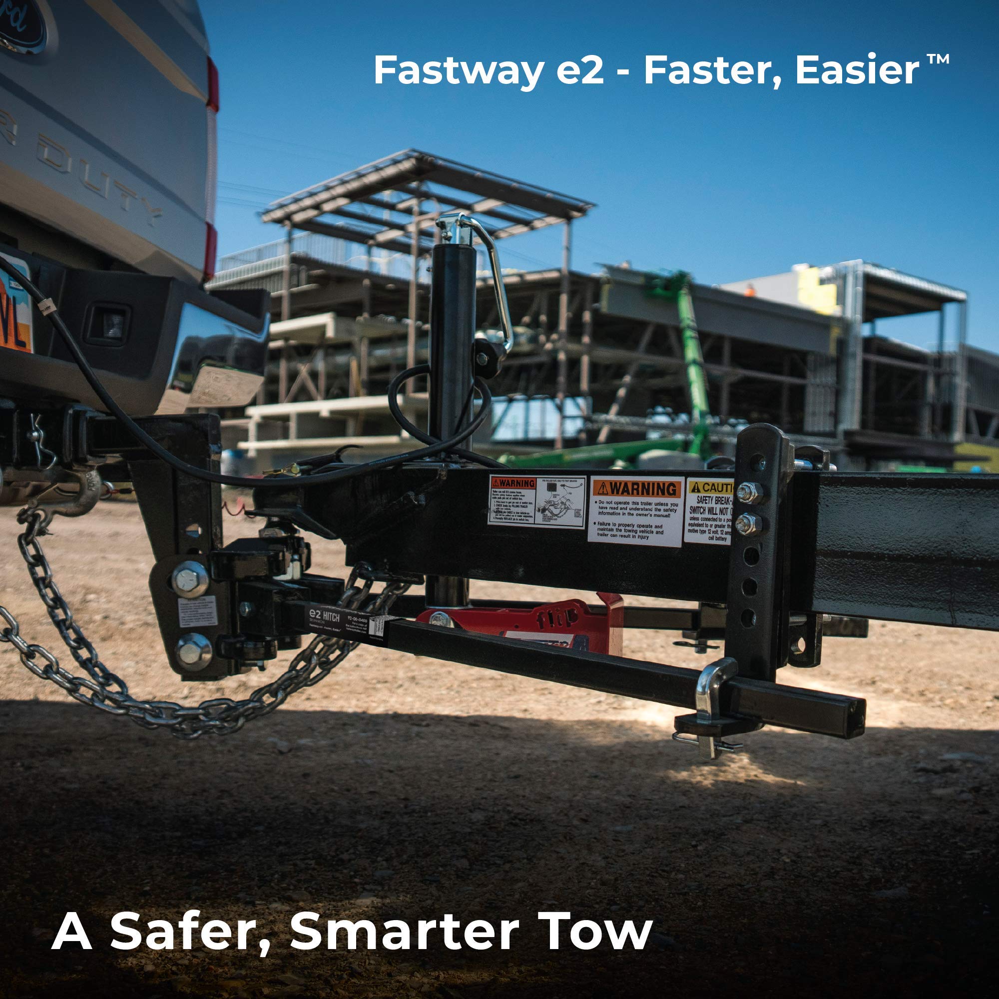 Fastway E2 2-Point Sway Control Trunnion Hitch, 92-00-1065, 10,000 Lbs Trailer Weight Rating, 1,000 Lbs Tongue Weight Rating, We