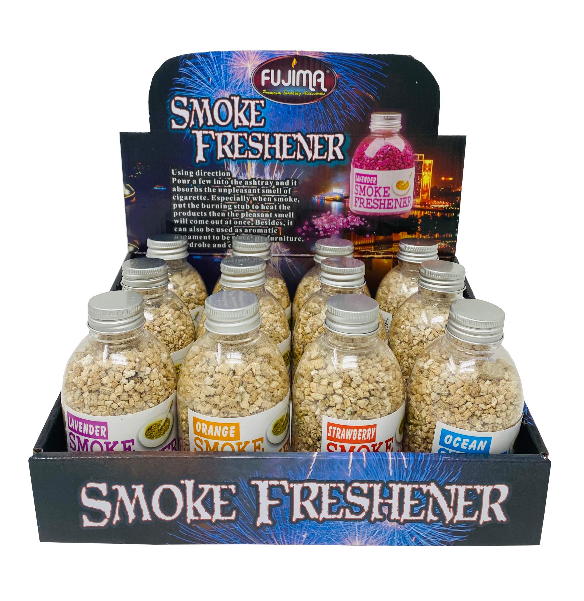 12Pc Smoke Refresher Ashtray Liner Display
