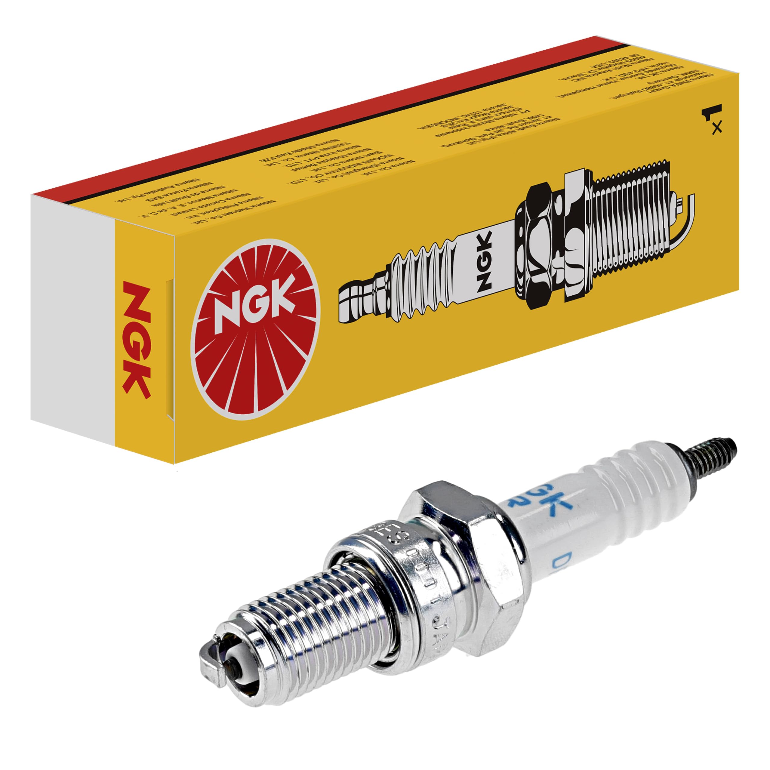 Ngk Spark Plug, Ngk Dr8Es-L, Ea, 1, One Size
