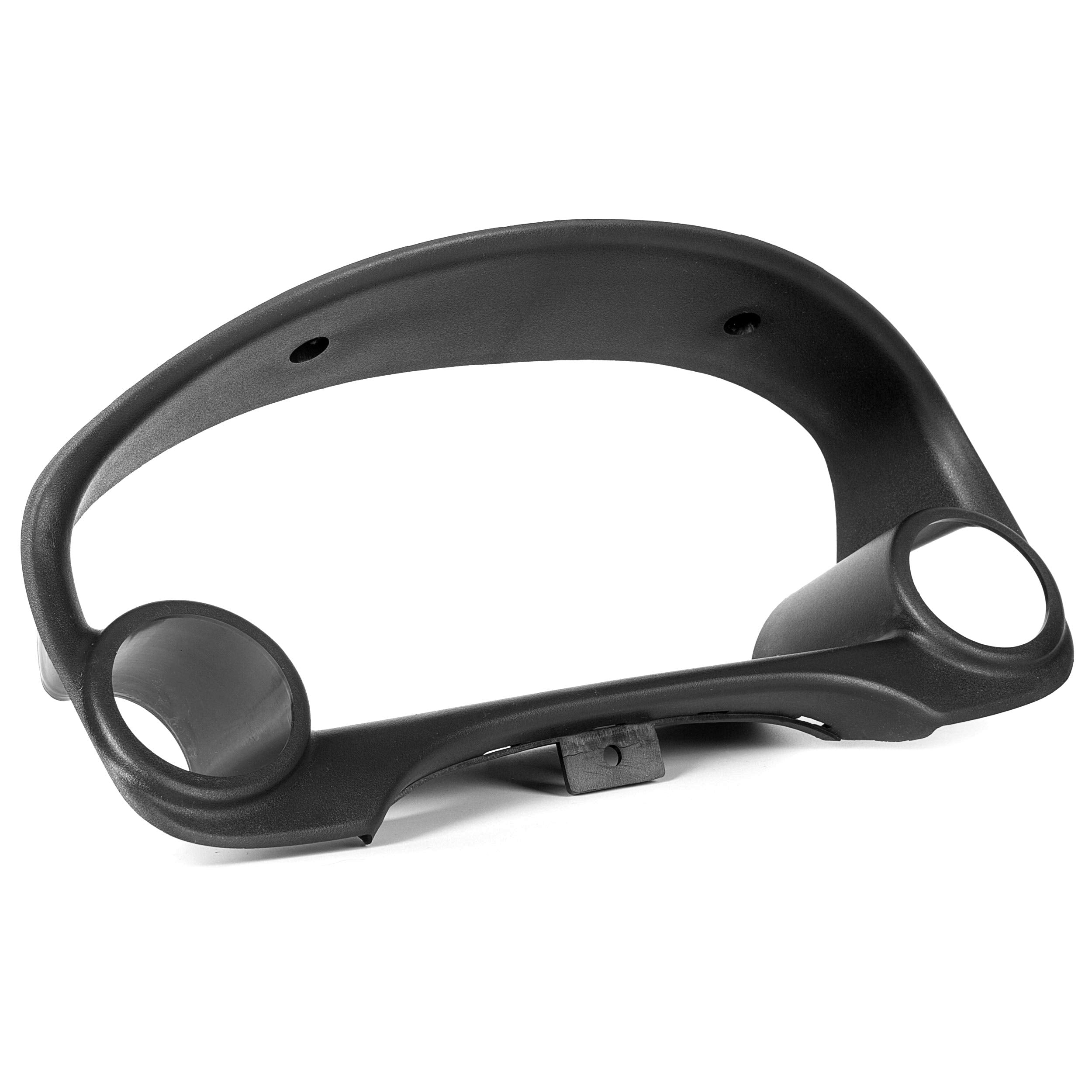 Cluster Bezel Compatible With 1996-2000 Honda Civic 52Mm-60Mm 2-Gauge Dual Gauge Cluster Bezel