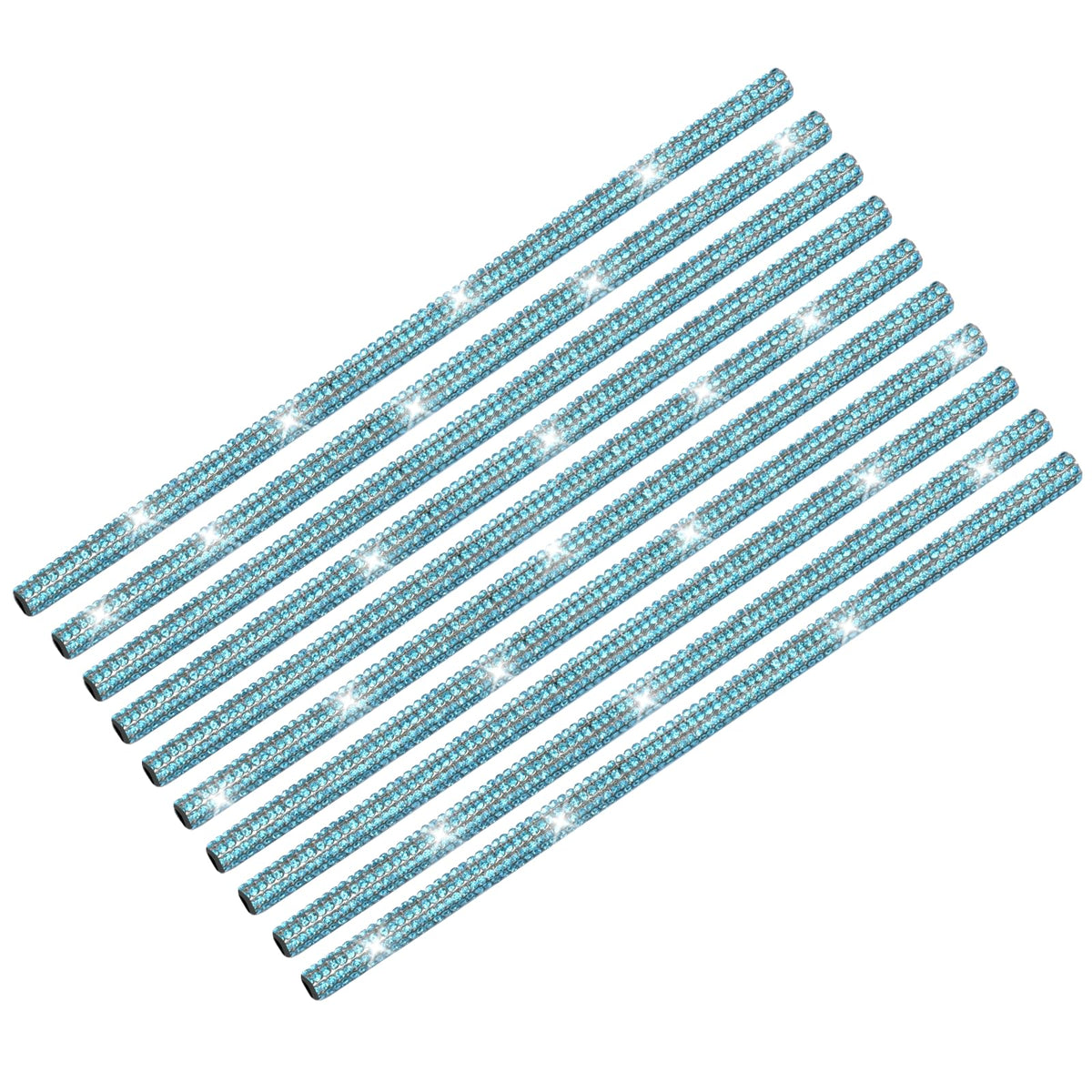 Insauto Bling Car Vent Outlet Trim,Bling Car Accessories For Women, 10Pcs Rhinestone Bling Car Air Conditioner Vent Decoration S