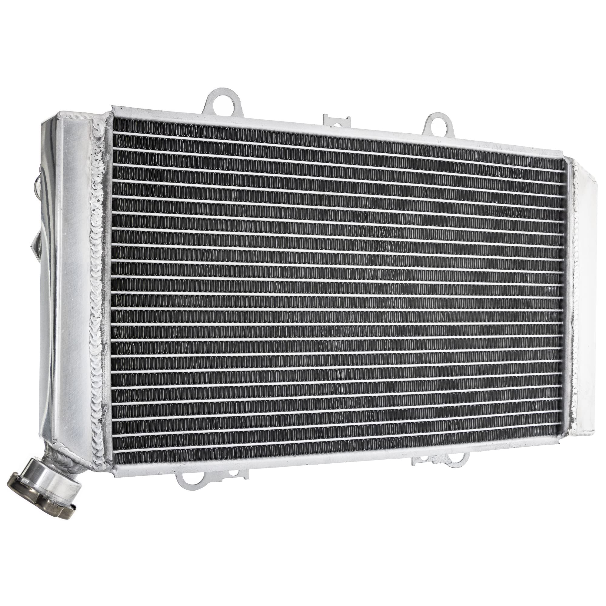 Niche Radiator For Yamaha Grizzly 660 Yfm660 5Km-12461-00-00 2 Row With Cap