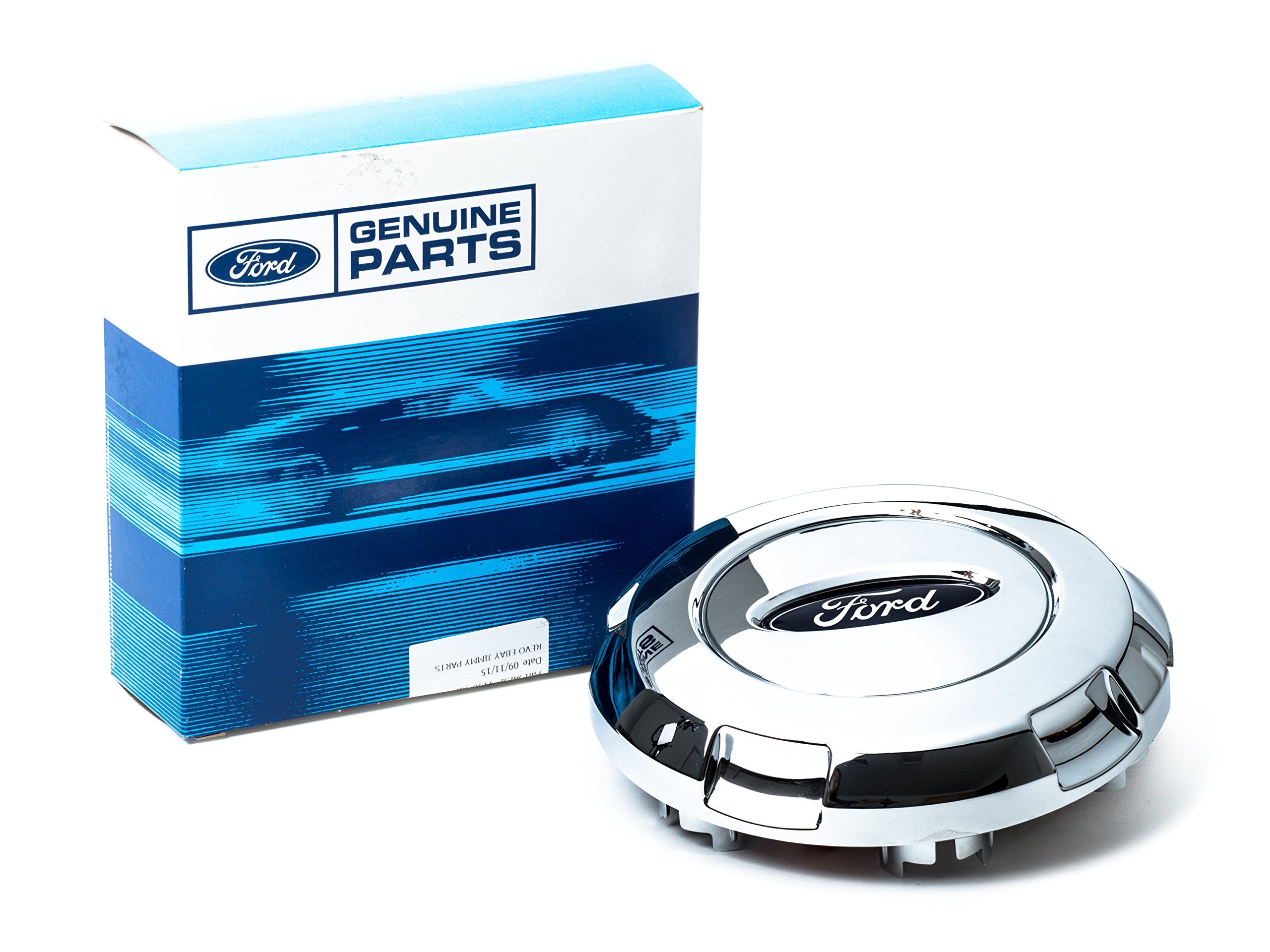 Ford Genuine Center Cap 4L3Z-1130-AB, Metal, Silver